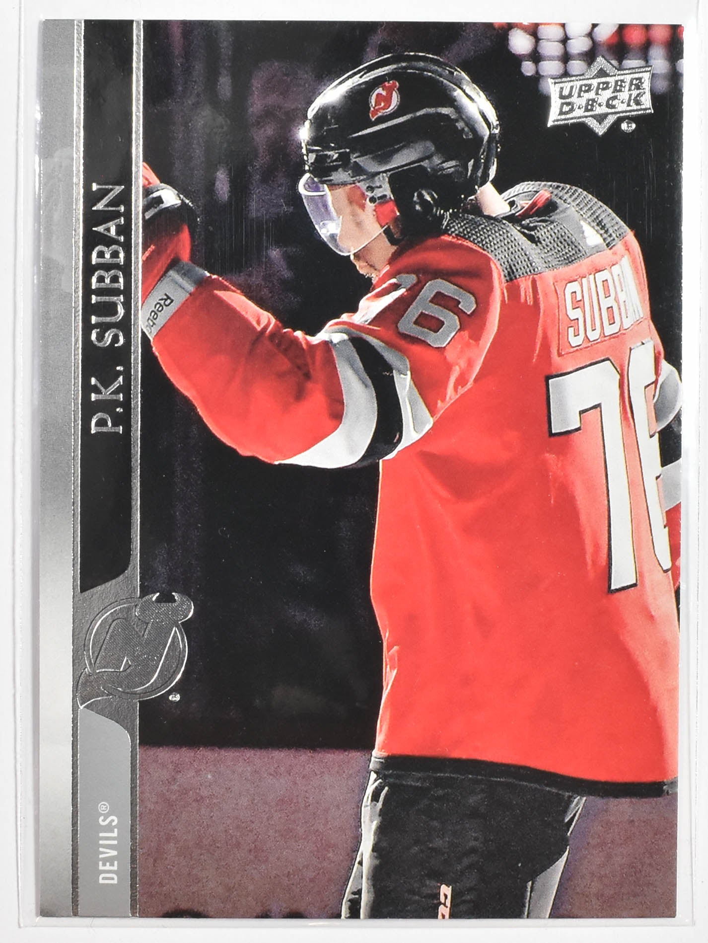 PK Subban 111 New Jersey Devils Upper Deck 2021 Extended Series
