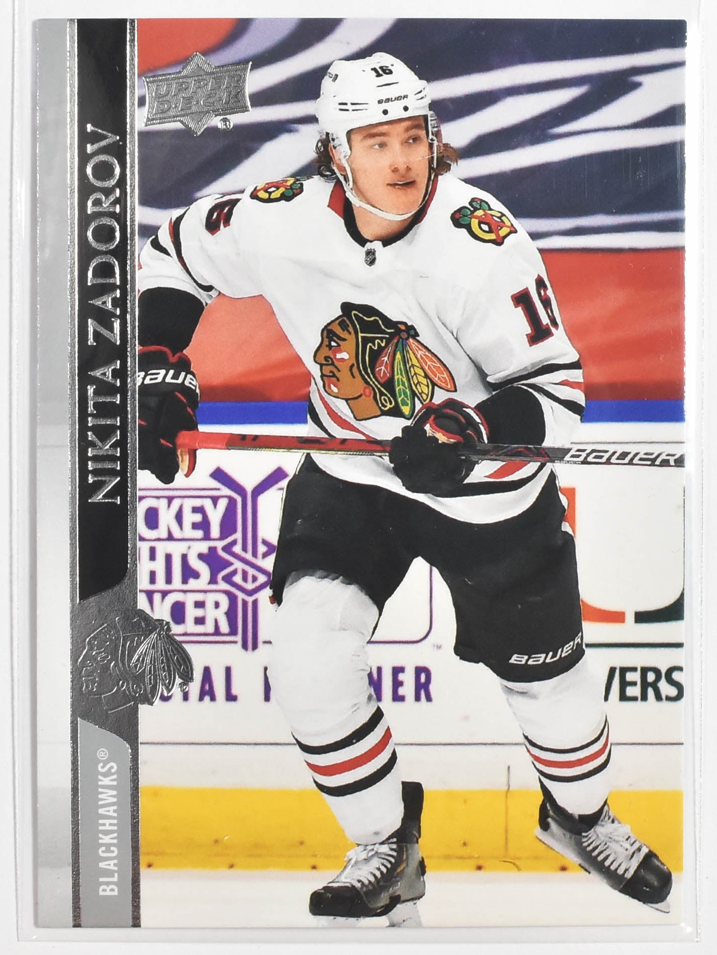 Nikita Zadorov 530 Chicago Black Hawks Upper Deck 2021 Extended Series