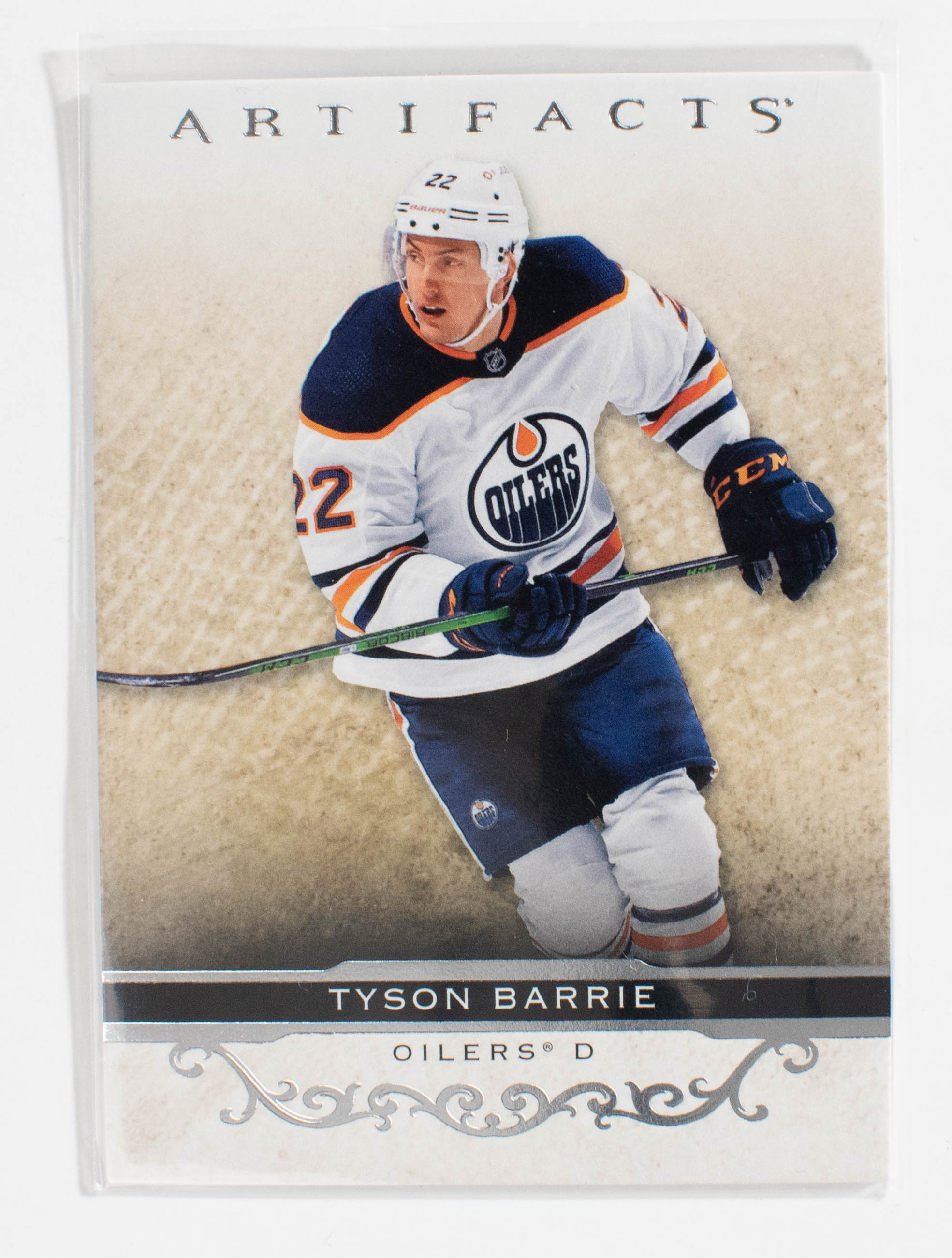 Tyson Barrie 7 Oilers Artifacts 21-22 UD