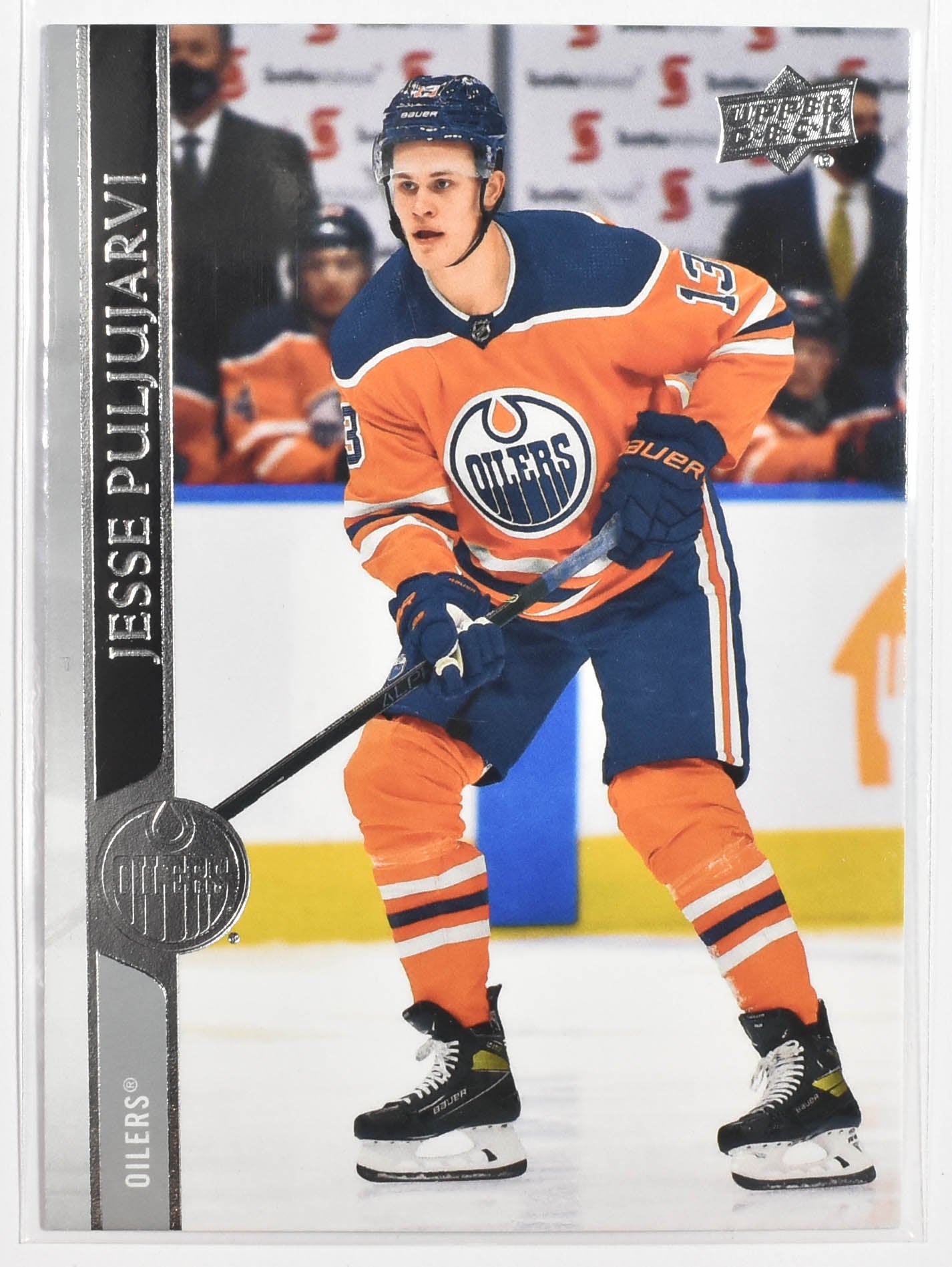 Jesse Puljujarvi 554 Edmonton Oilers Upper Deck 2021 Extended Series