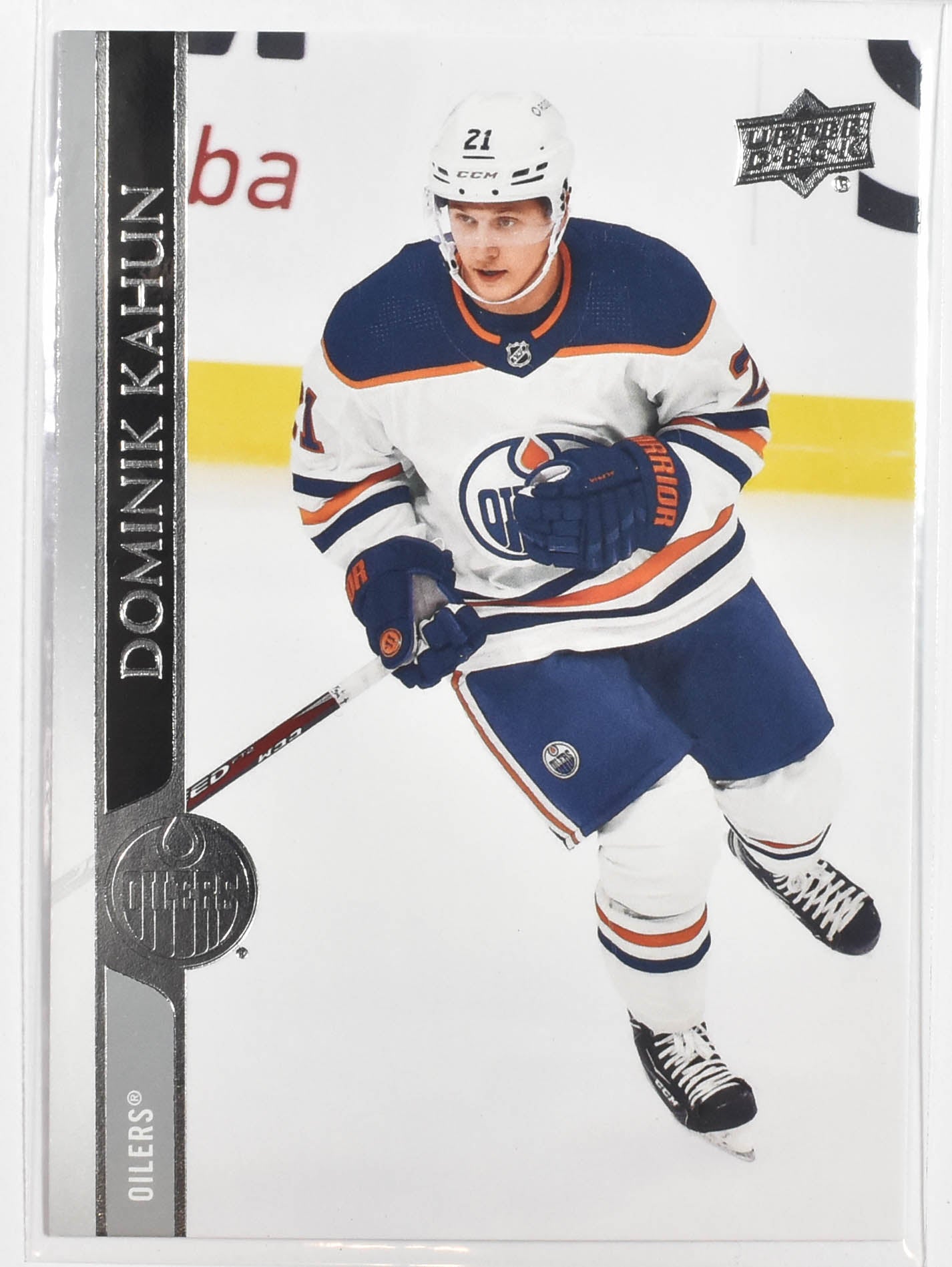 Dominik Kahun 552 Edmonton Oilers Upper Deck 2021 Extended Series