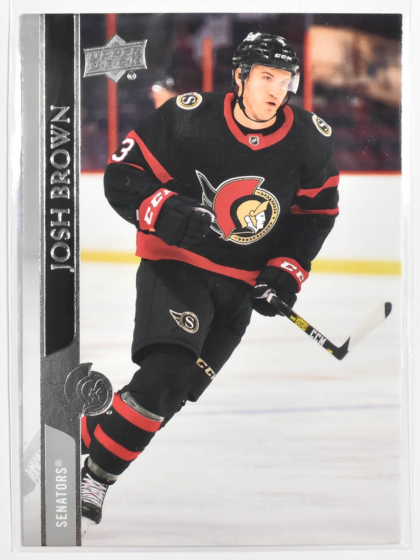 Josh Brown 596 Ottawa Senators Upper Deck 2021 Extended Series
