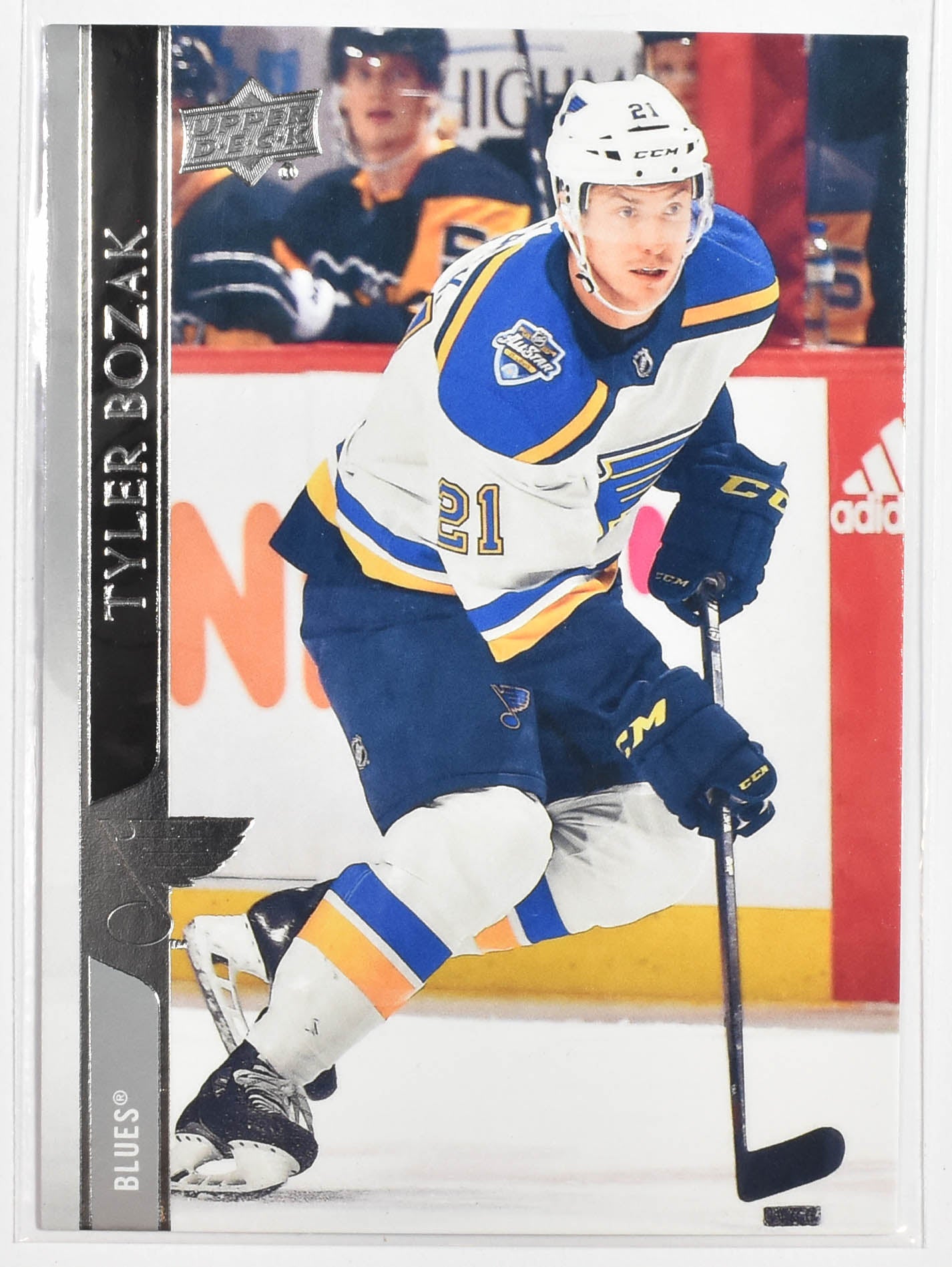 Tyler Bozak 403 St Louis Blues Upper Deck 2021 Extended Series