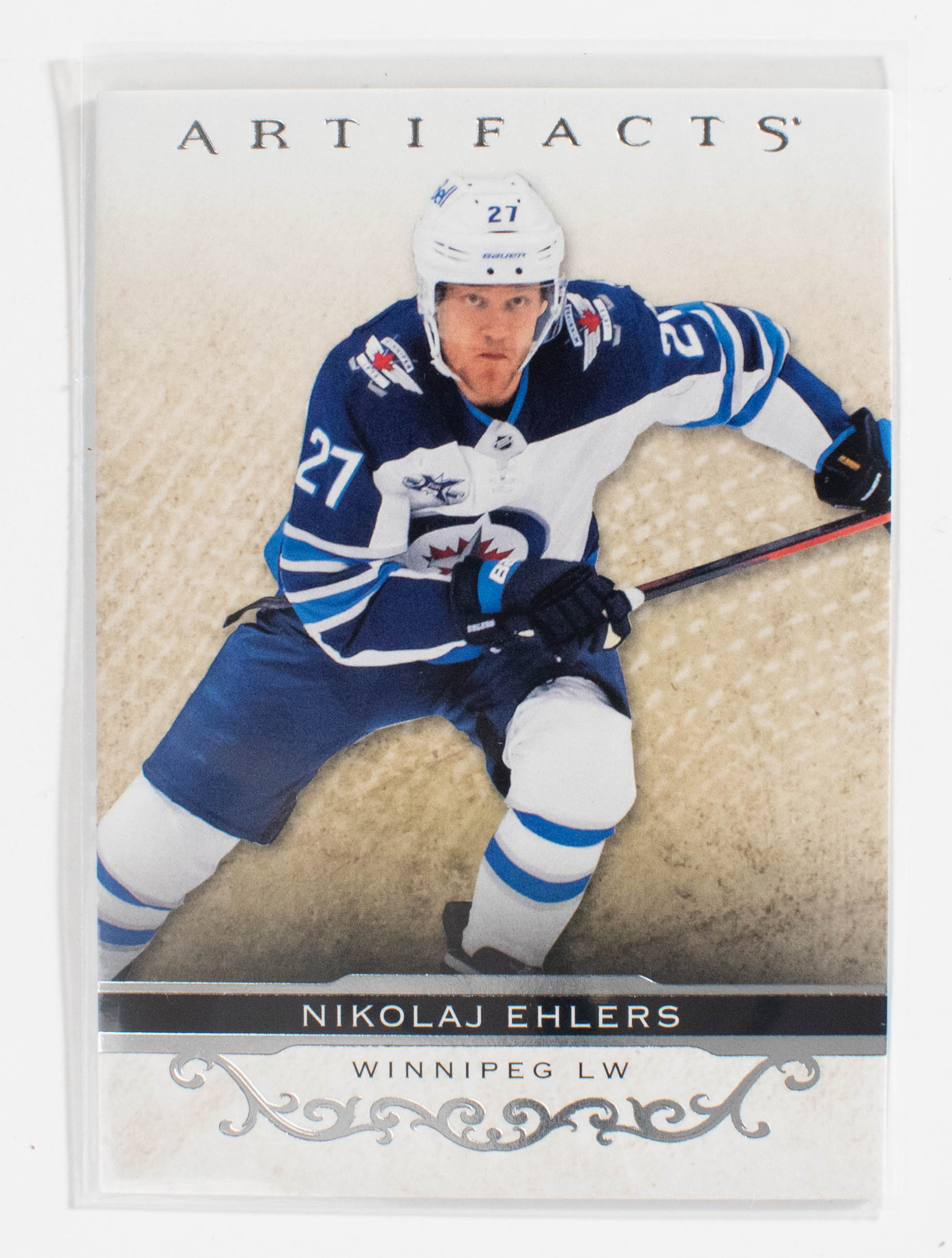 Nikolaj Ehlers 94 Artifacts Hockey 21-22 UD Silver Jets