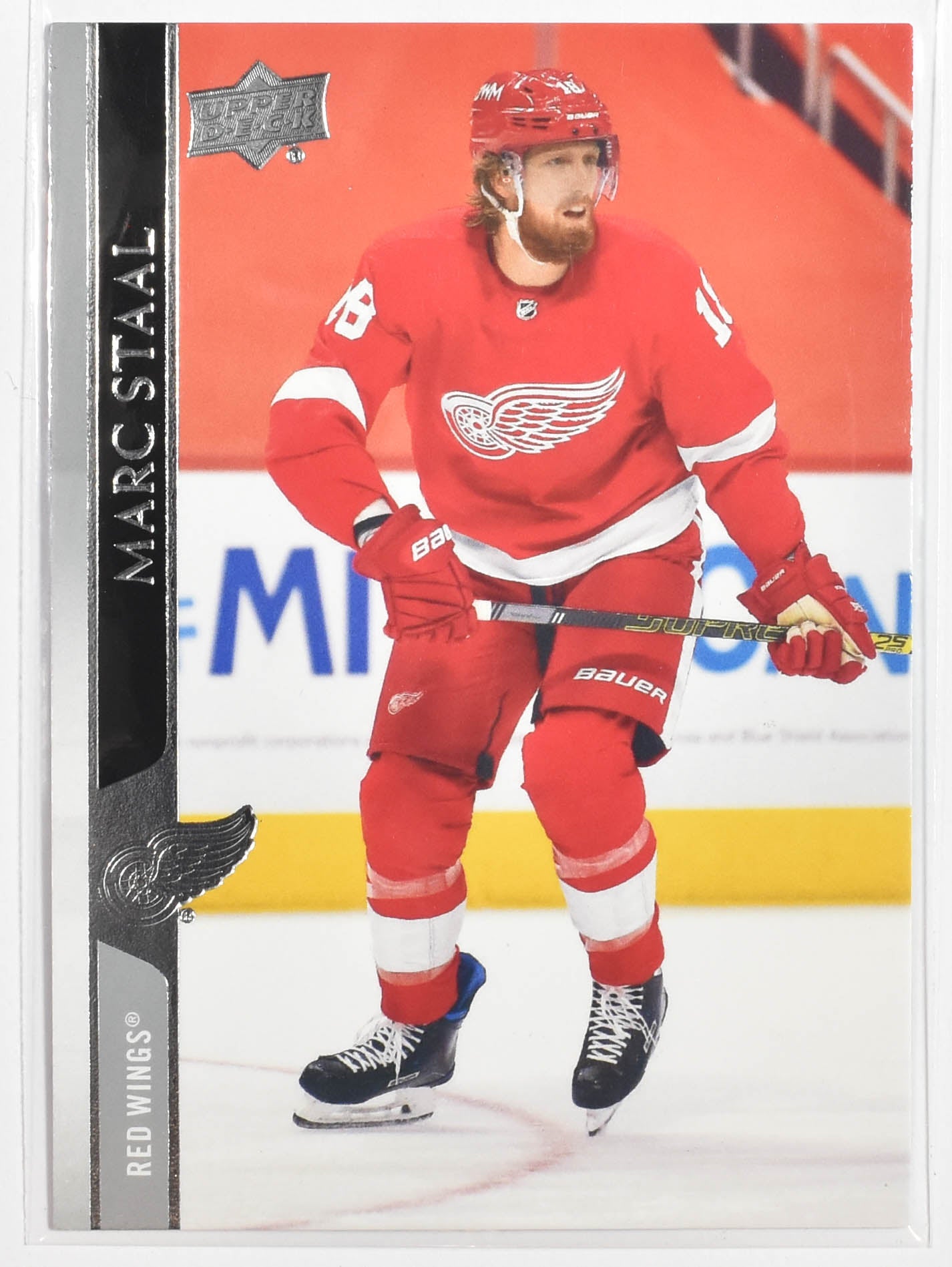 Marc Staal 548 Detroit Red Wings Upper Deck 2021 Extended Series