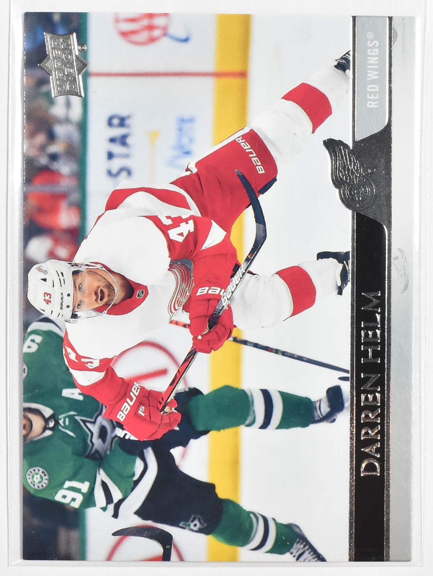 Darren Helm 321 Detroit Red Wings Upper Deck 2021 Extended Series