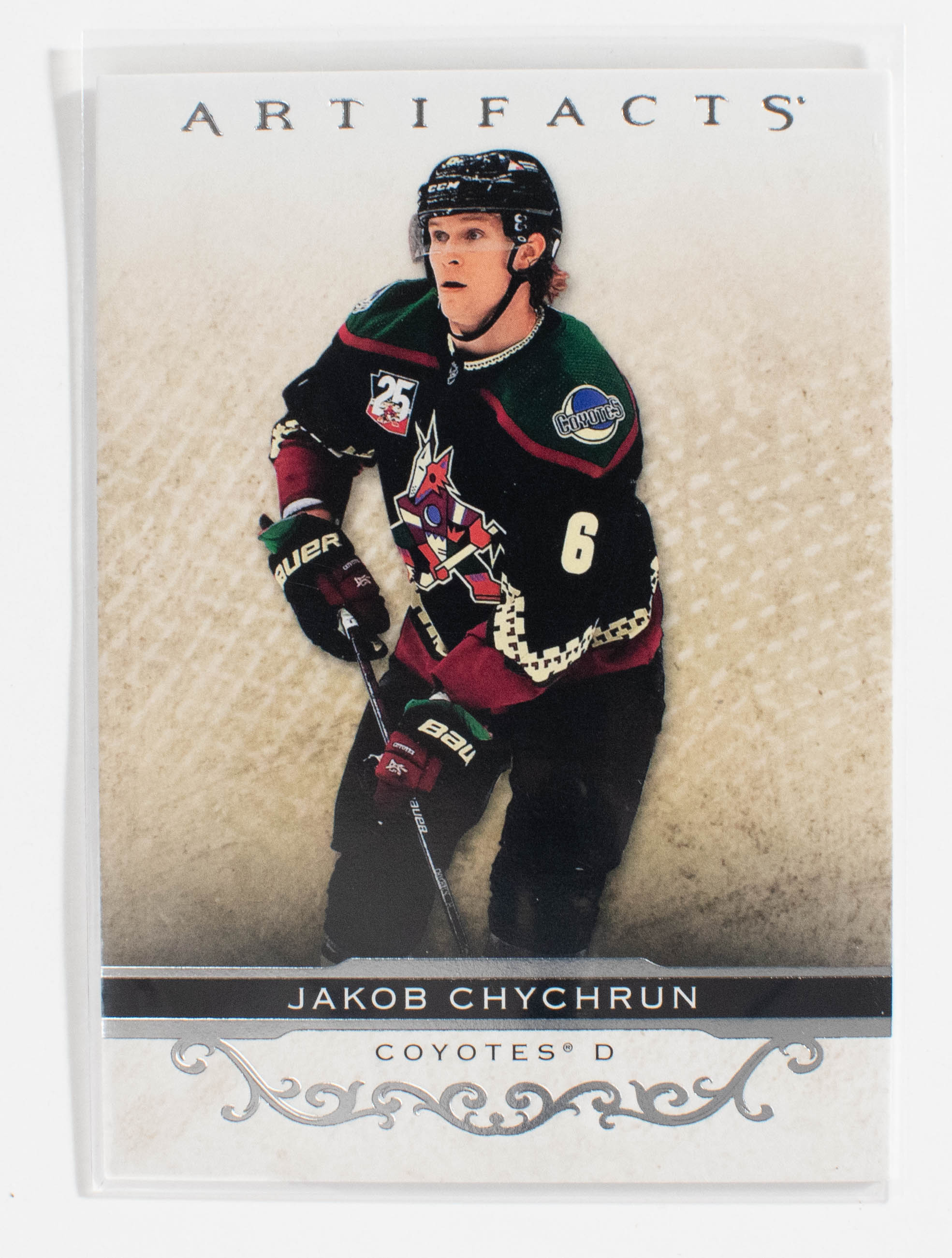 Jakob Chychrun 6 Artifacts Hockey 21-22 UD Silver