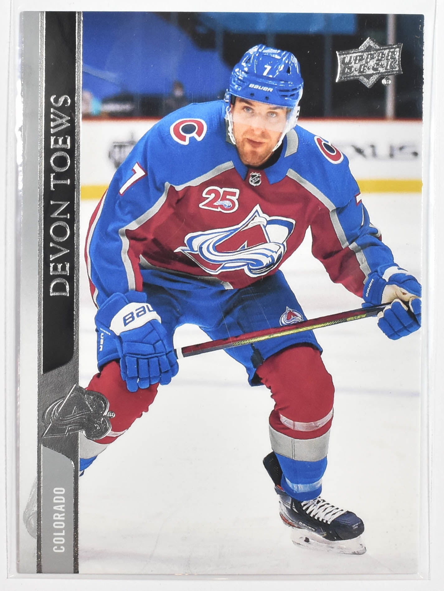 Devon Toews 534 Colorado Avalanche Upper Deck 2021 Extended Series