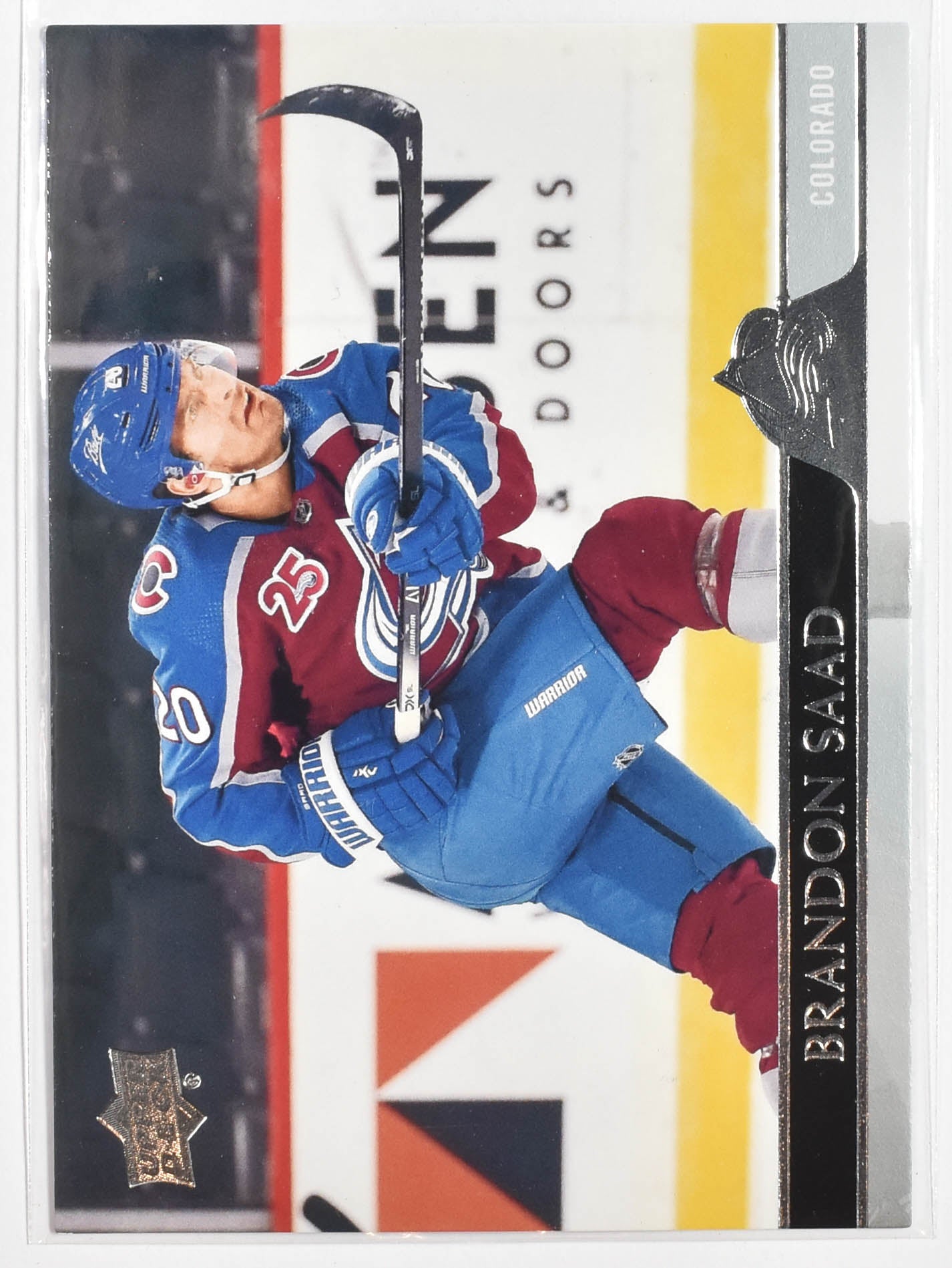 Brandon Saad 531 Colorado Avalanche Upper Deck 2021 Extended Series
