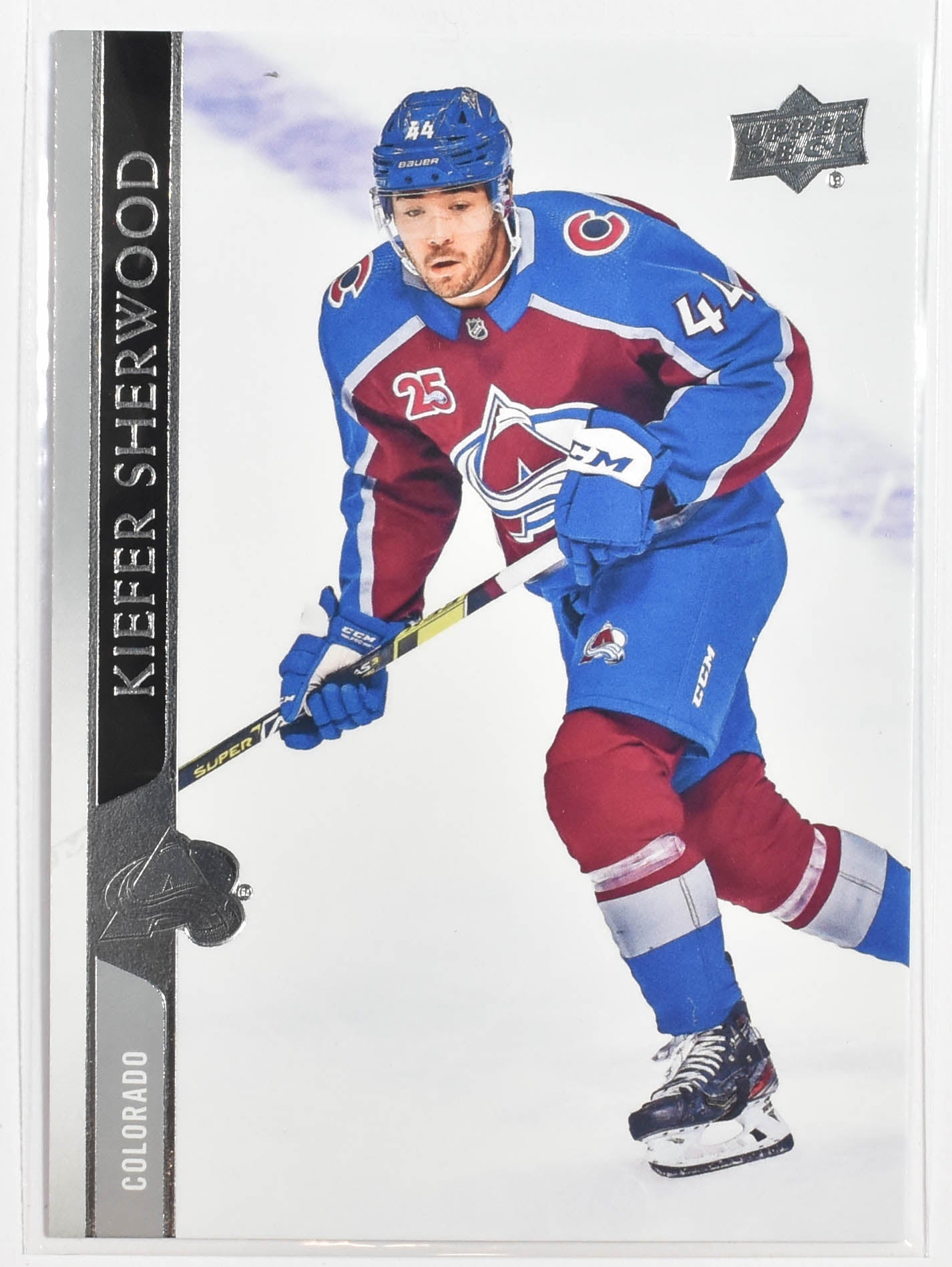 Kiefer Sherwood 533 Colorado Avalanche Upper Deck 2021 Extended Series