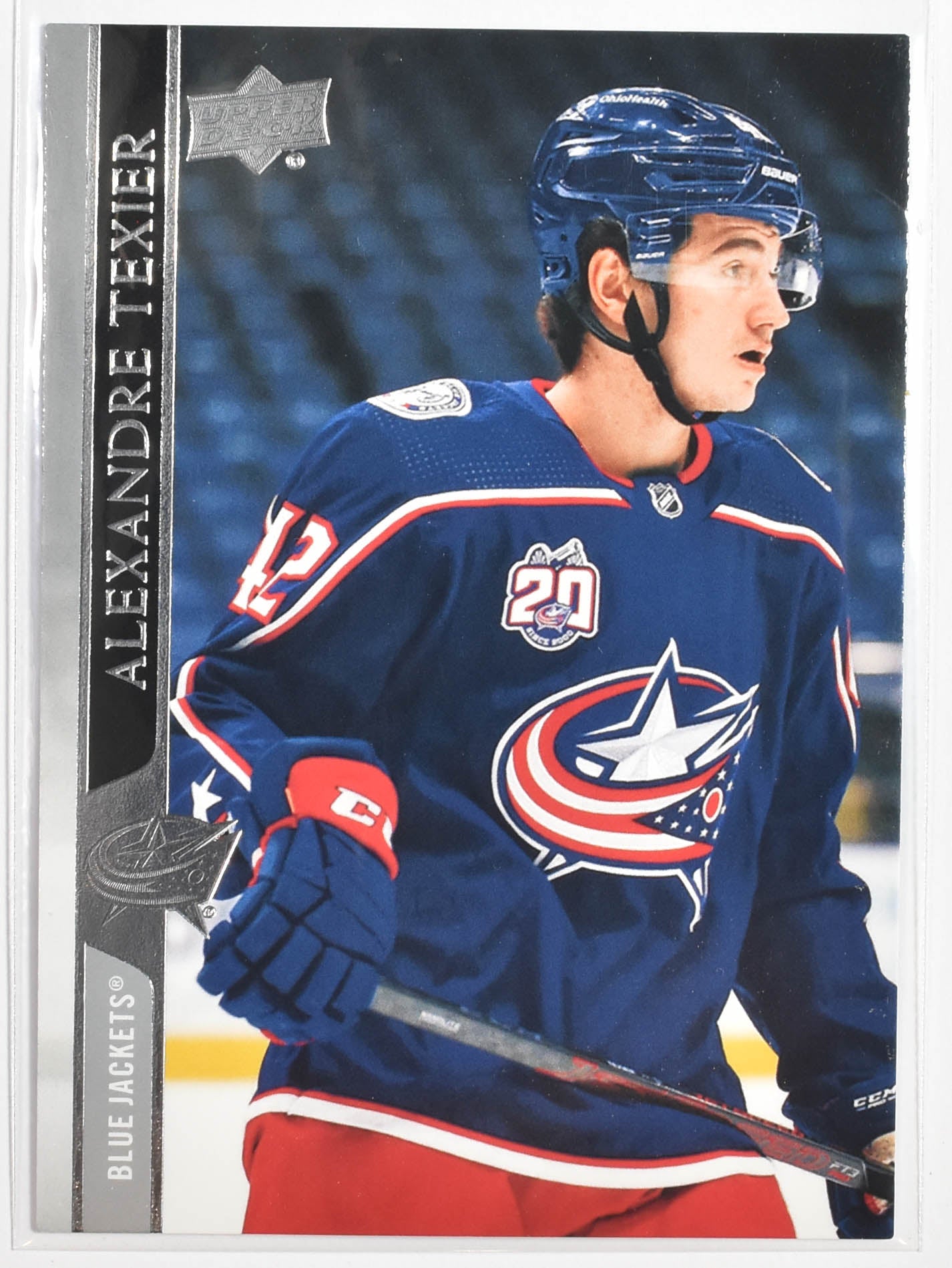Alexandre Texier 539 Columbus Blue Jackets Upper Deck 2021 Extended Series