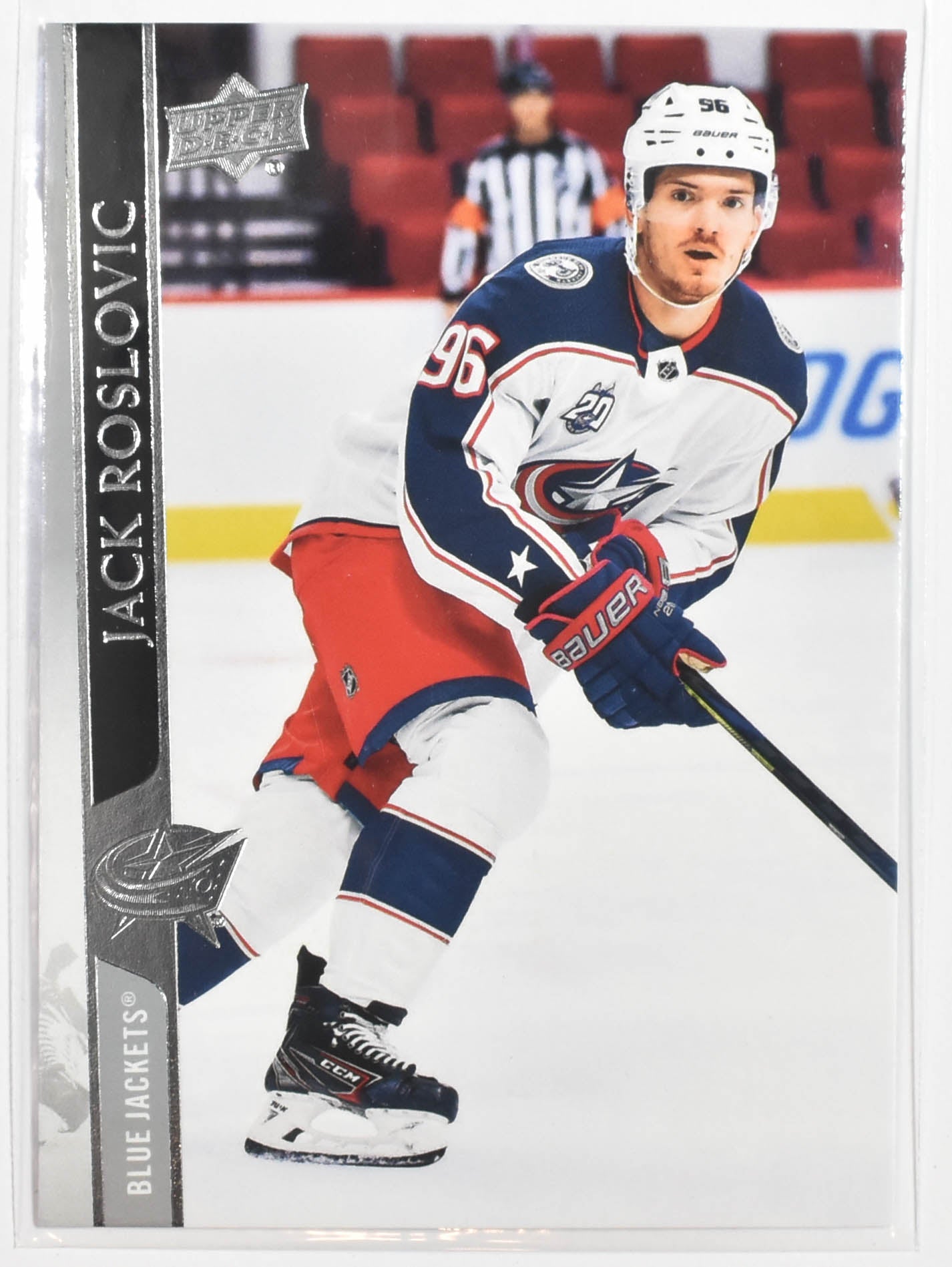 Jack Roslovic 538 Columbus Blue Jackets Upper Deck 2021 Extended Series