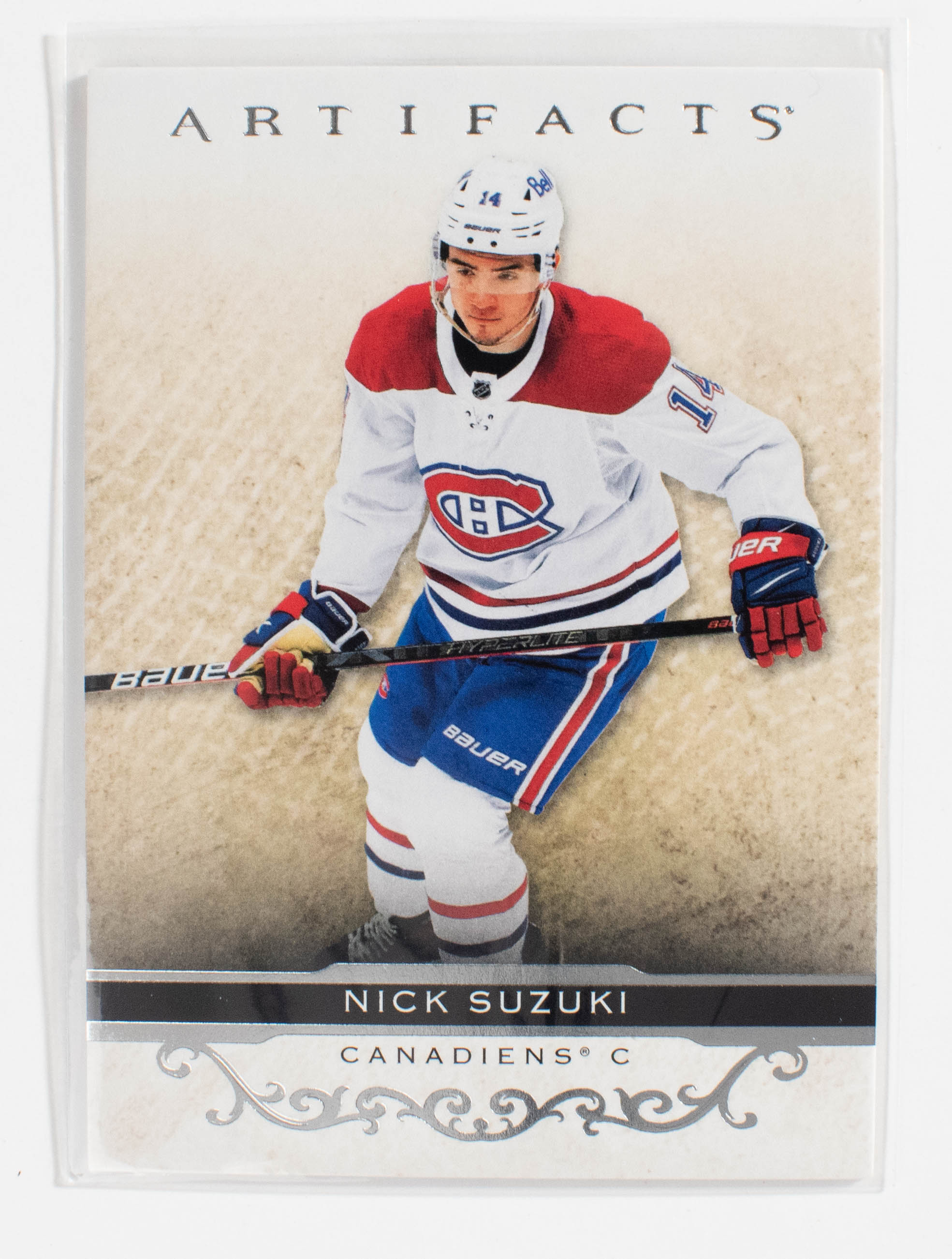 Nick Suzuki 17 Artifacts Hockey 21-22 UD Silver Canadiens