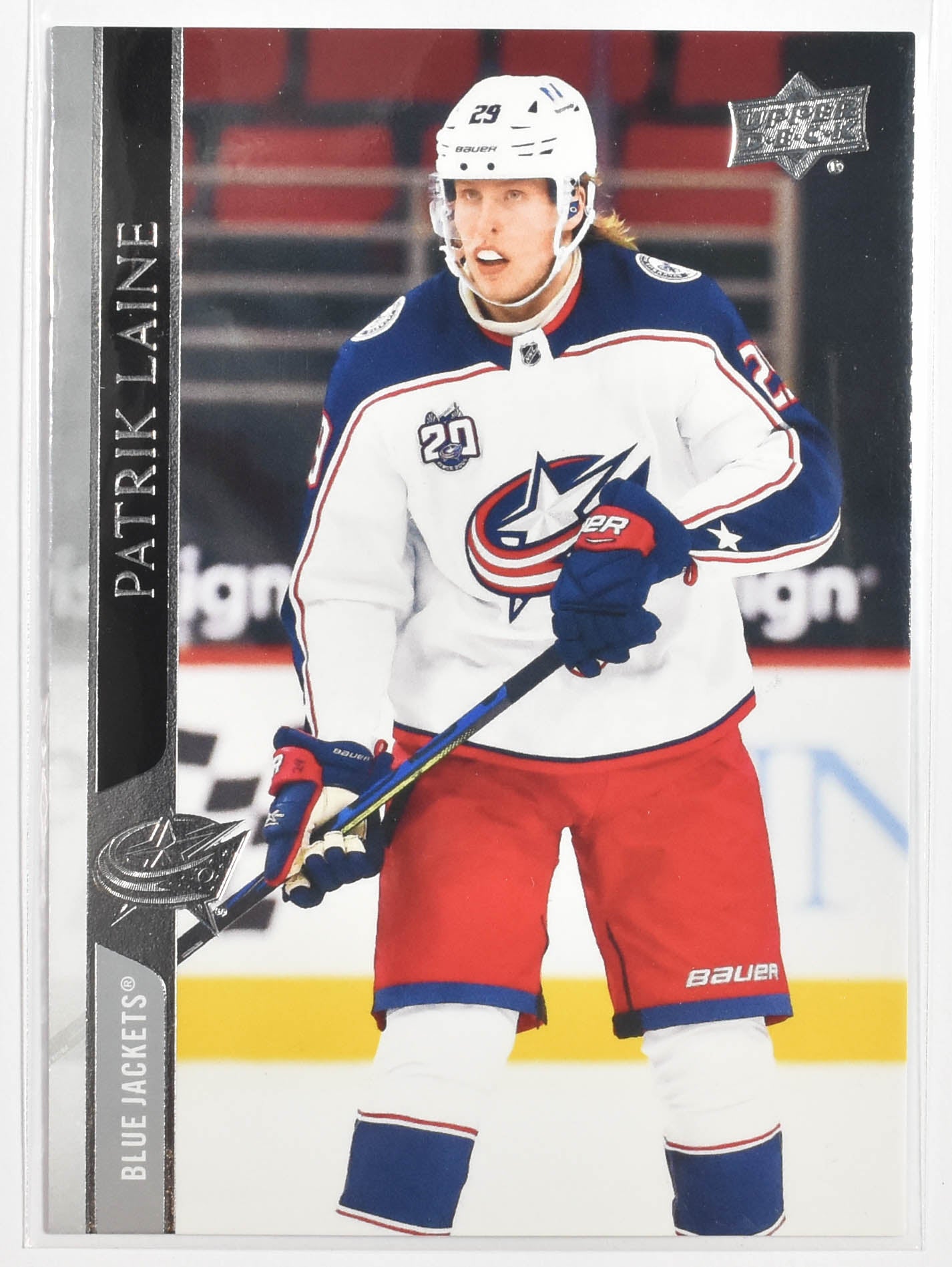 Patrik Laine 537 Columbus Blue Jackets Upper Deck 2021 Extended Series