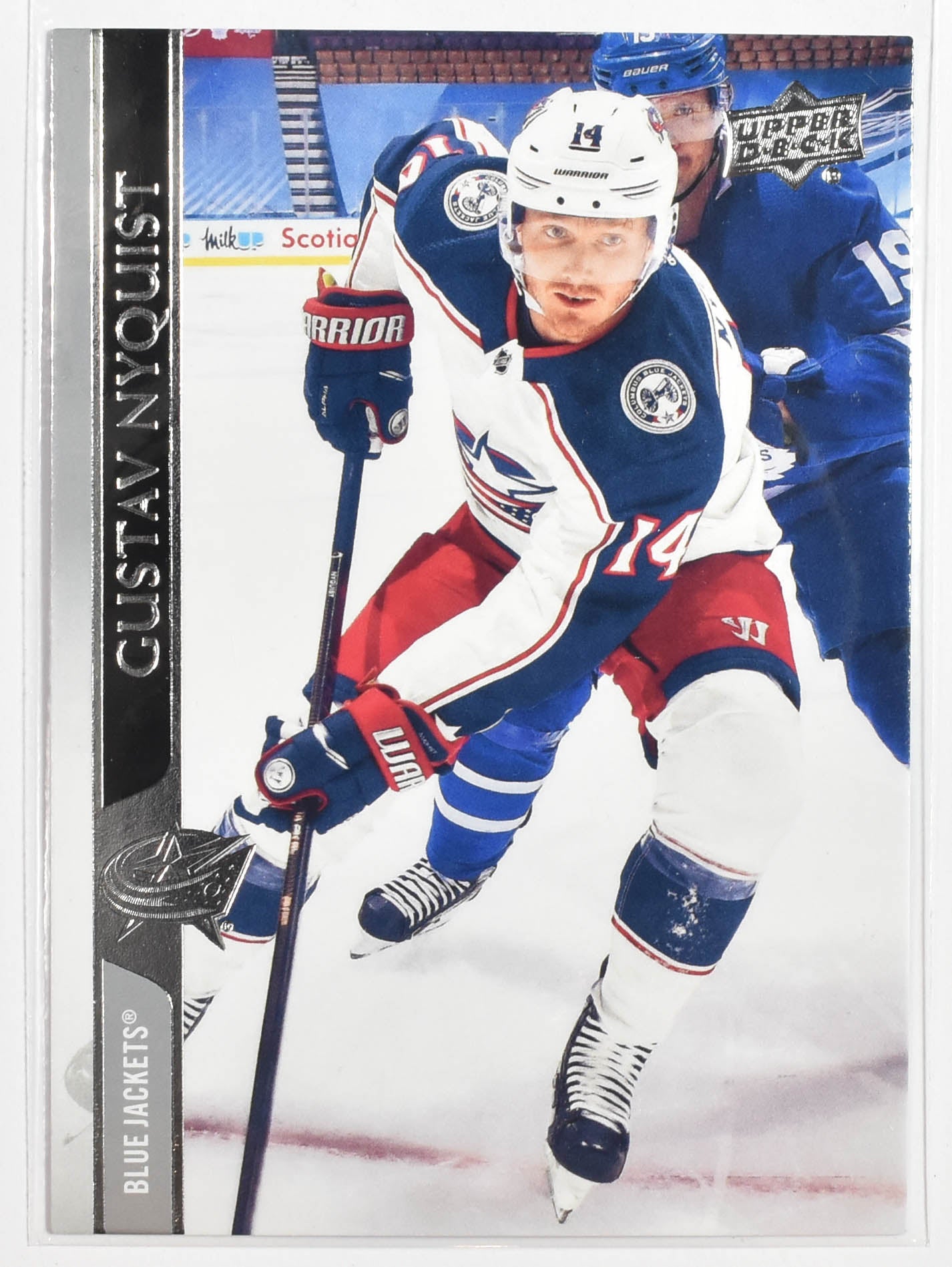 Gustav Nyquist 309 Columbus Blue Jackets Upper Deck 2021 Extended Series