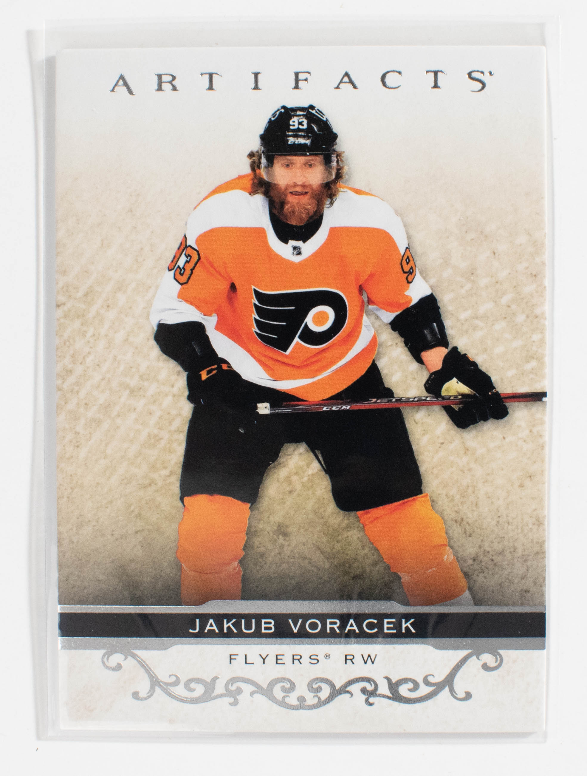 Jakub Voracek 22 Artifacts Hockey 21-22 UD Silver