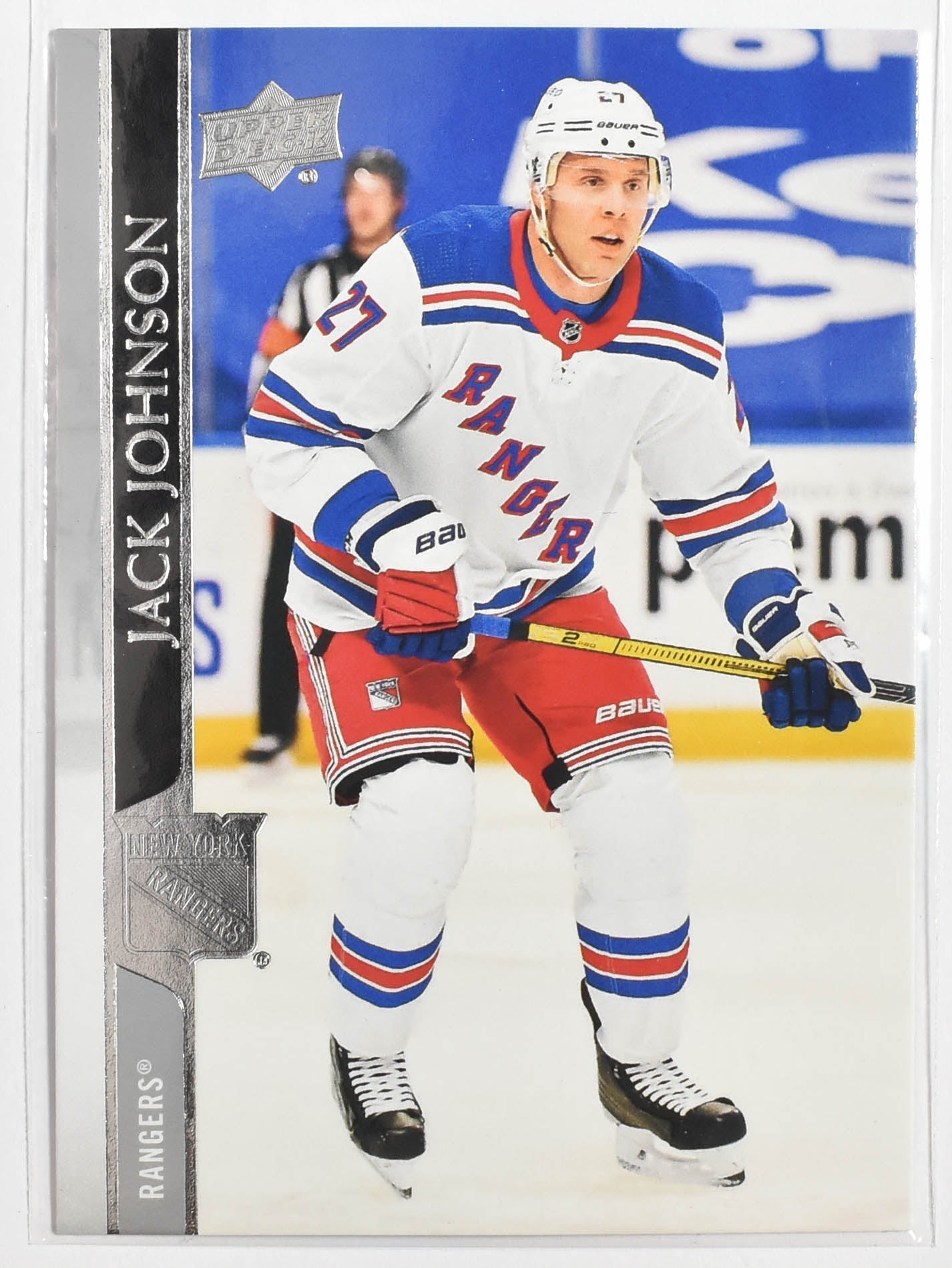 Jack Johnson 594 New York Rangers Upper Deck 2021 Extended Series