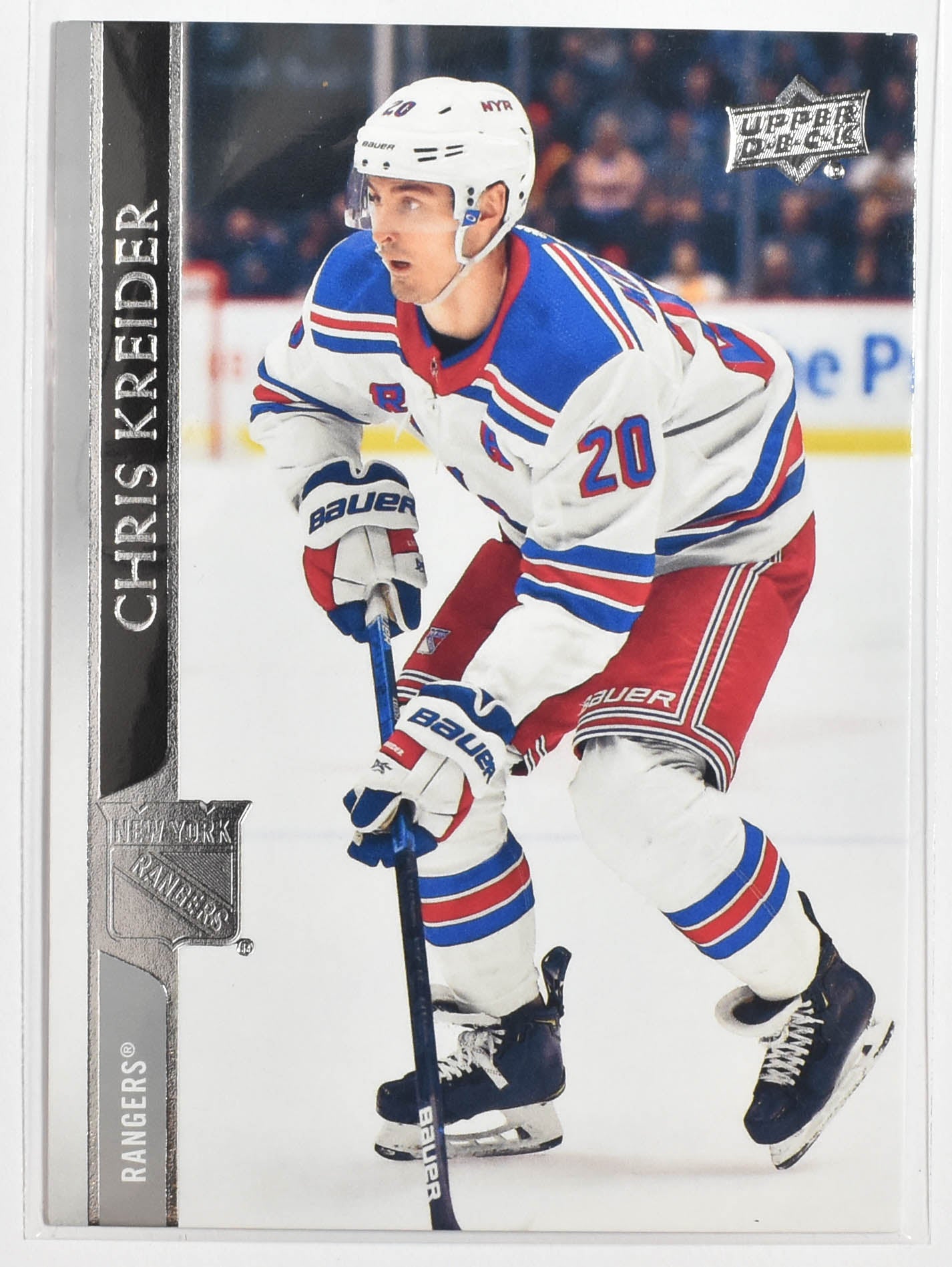 Chris Kreider 375 New York Rangers Upper Deck 2021 Extended Series