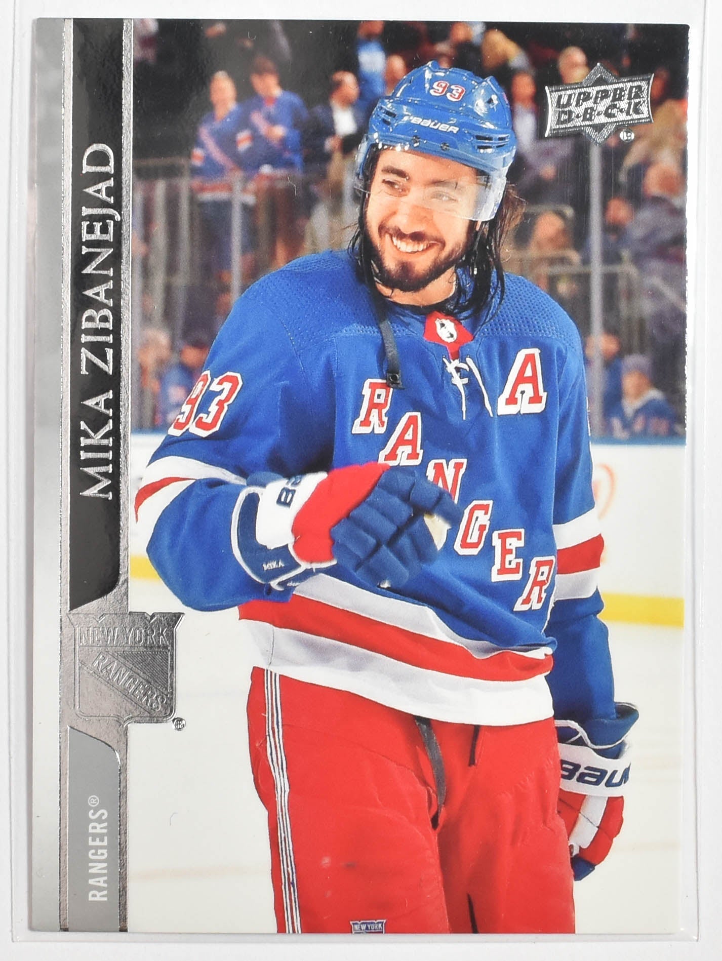 Mika Zibanejad 126 New Yorks Rangers Upper Deck 2021 Extended Series