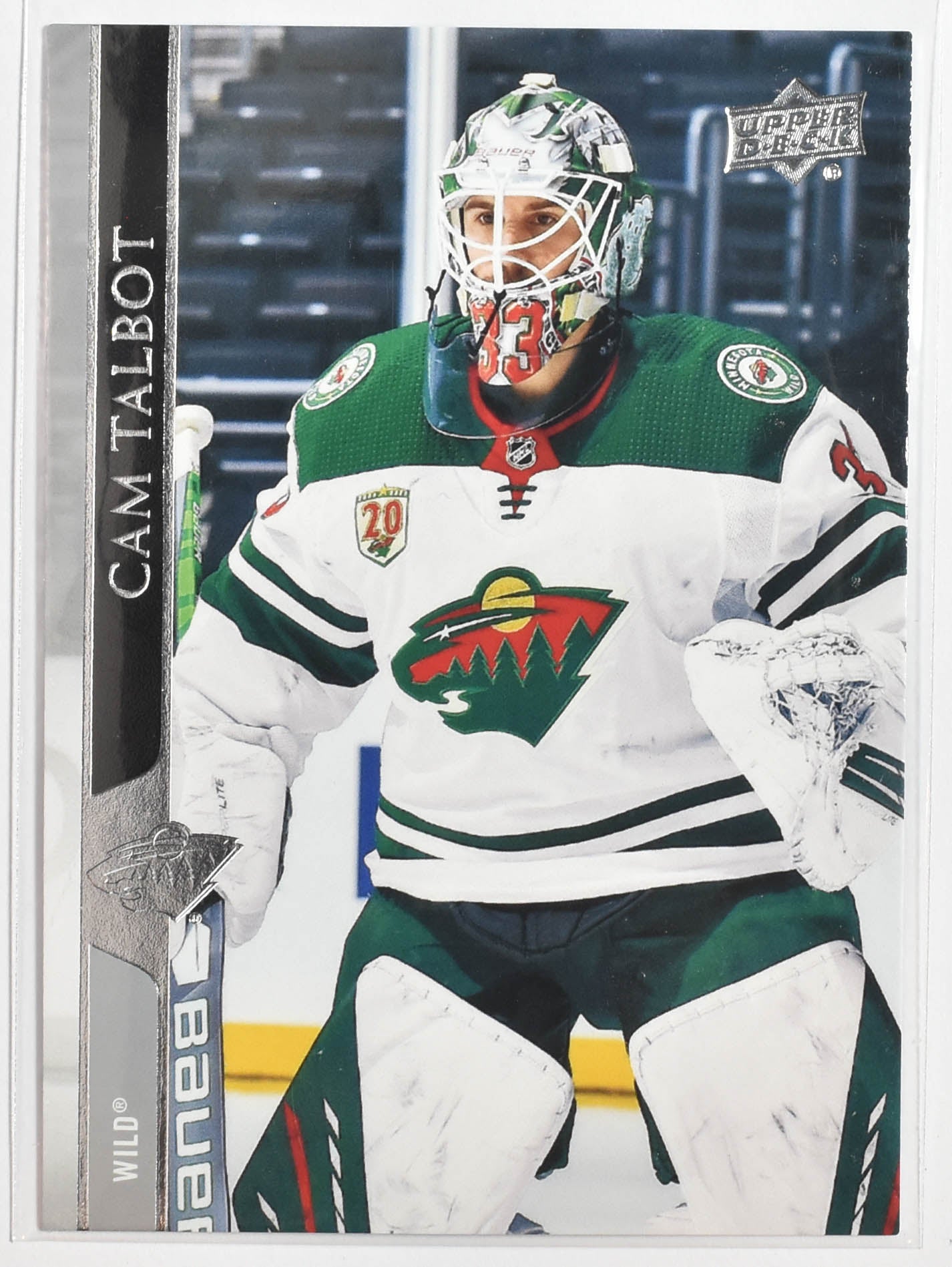 Cam Talbot 570 Minnesota Wild Upper Deck 2021 Extended Series