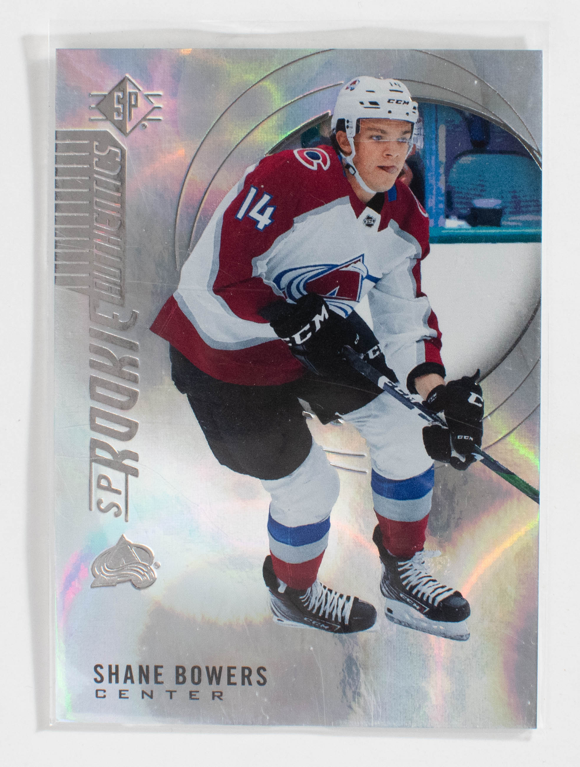 Shane Bowers 108 RC SP Authentics 2021 Hockey