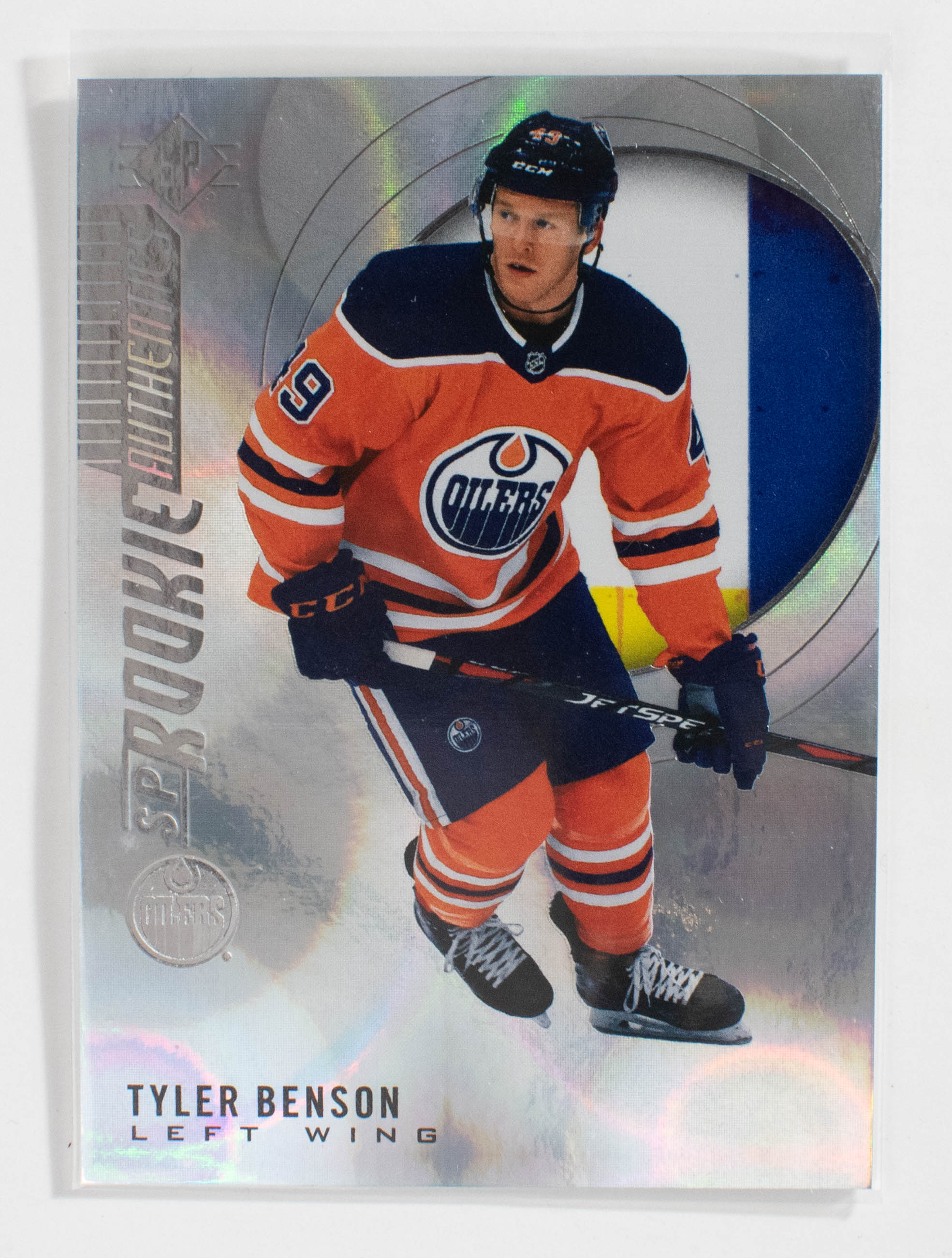 Tyler Benson 122 RC RC SP Authentics 2021 Hockey