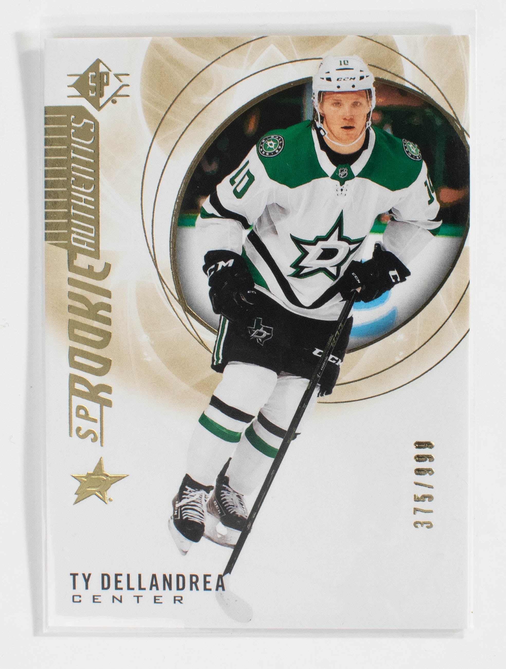 Ty Dellandrea 124 RC SP Authentics 2021 Hockey Dallas /999