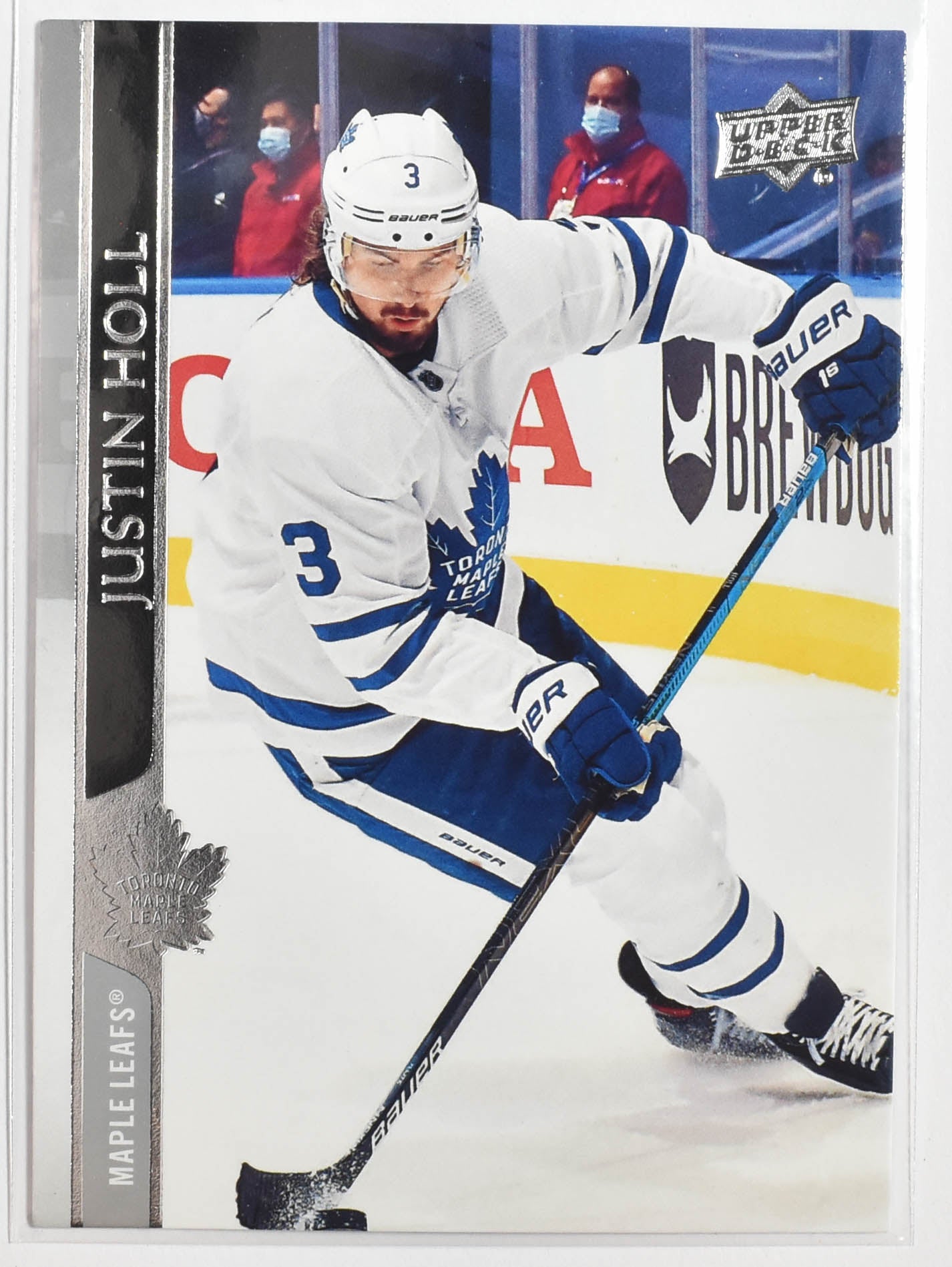 Justin Hold 418 Toronto Maple Leafs Upper Deck 2021 Extended Series
