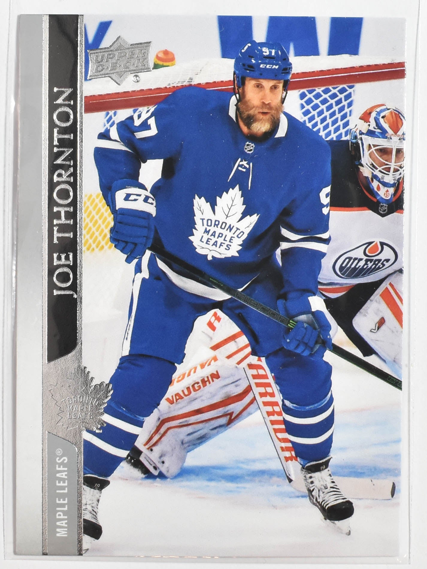 Joe Thornton 632 Toronto Maple Leafs Upper Deck 2021 Extended Series