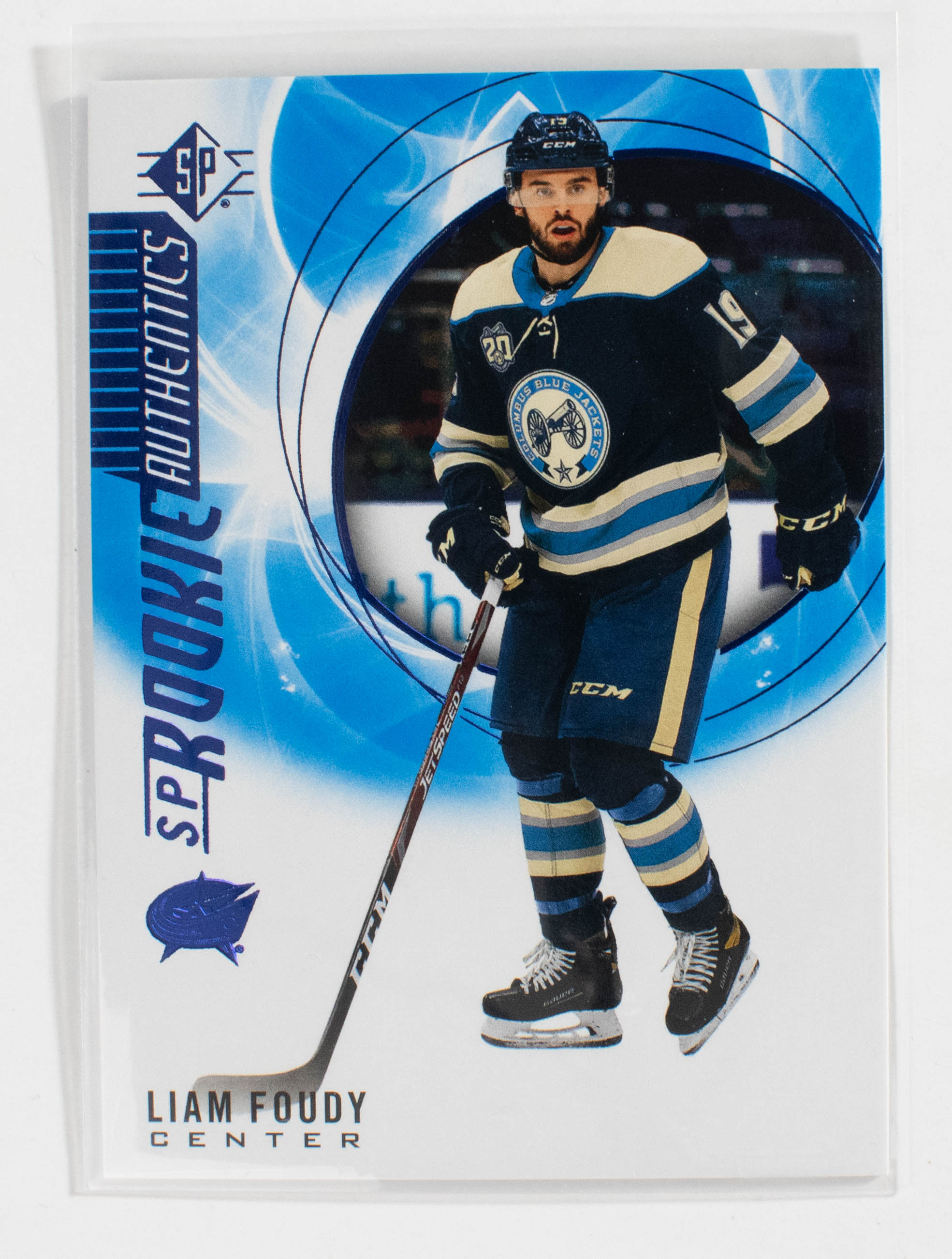 Liam Foudy 105 Rc SP Authentics 2021 Hockey