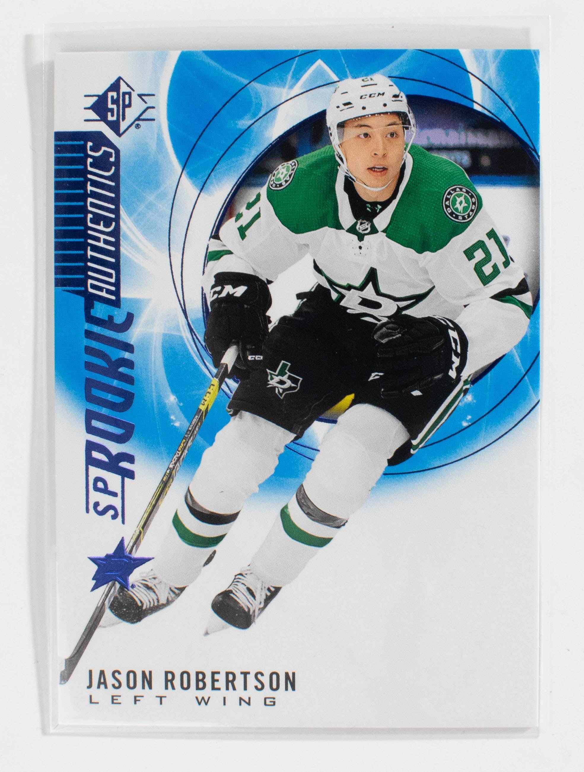 Jason Robertson 111 RC SP Authentics 2021 Hockey Dallas