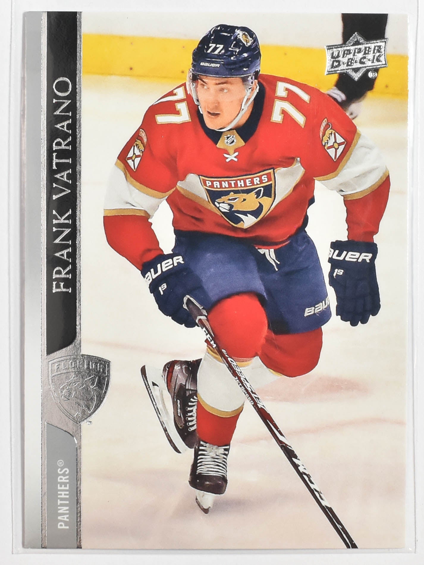 Frank Vatrano 82 Florida Panthers Upper Deck 2021 Extended Series