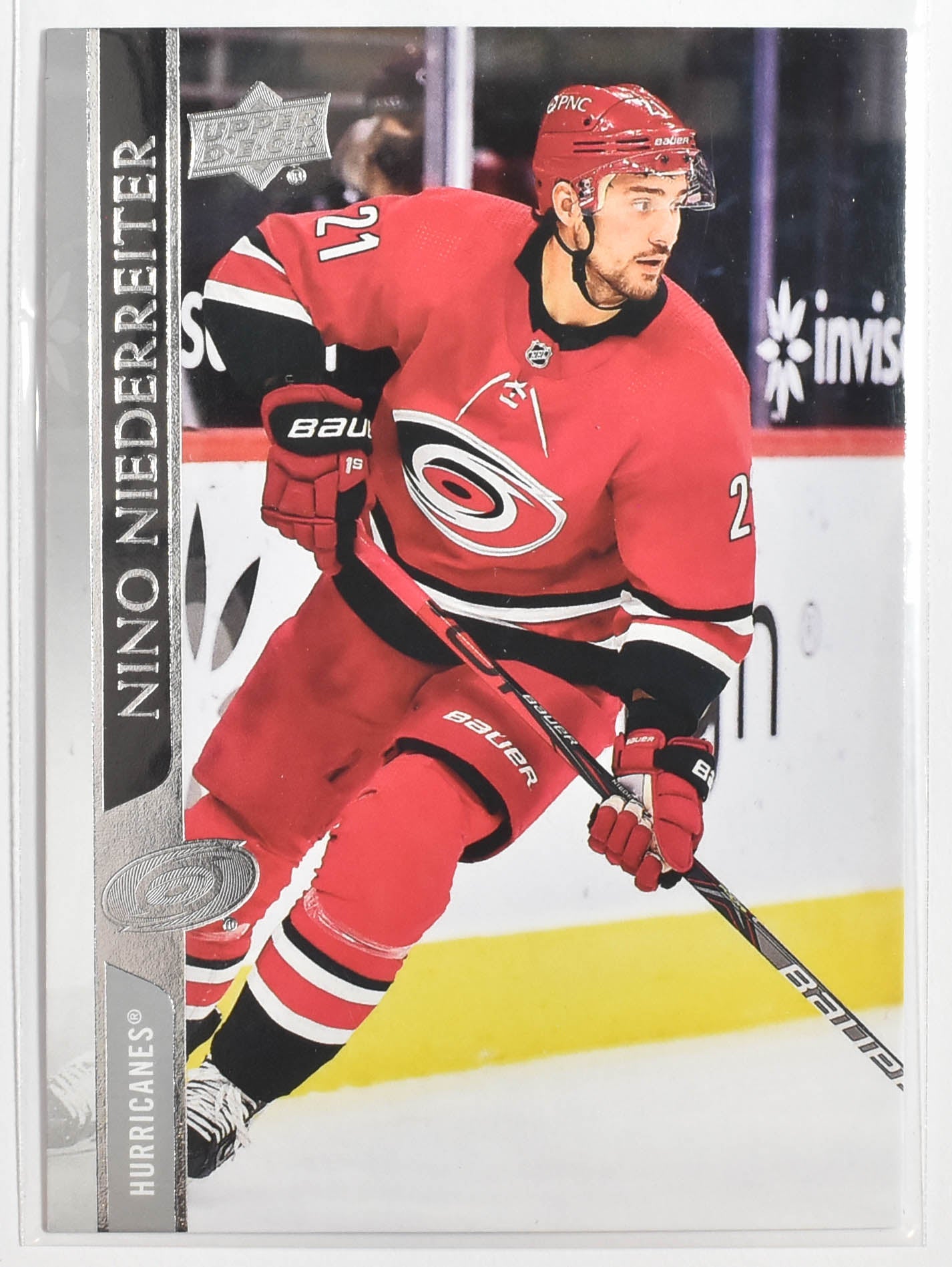 Nino Niederreiter 524 Carolina Hurricanes Upper Deck 2021 Extended Series