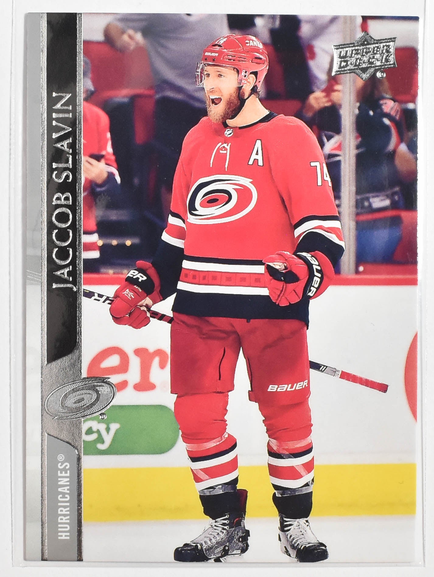 Jaccob Slavin 287 Carolina Hurricanes Upper Deck 2021 Extended Series