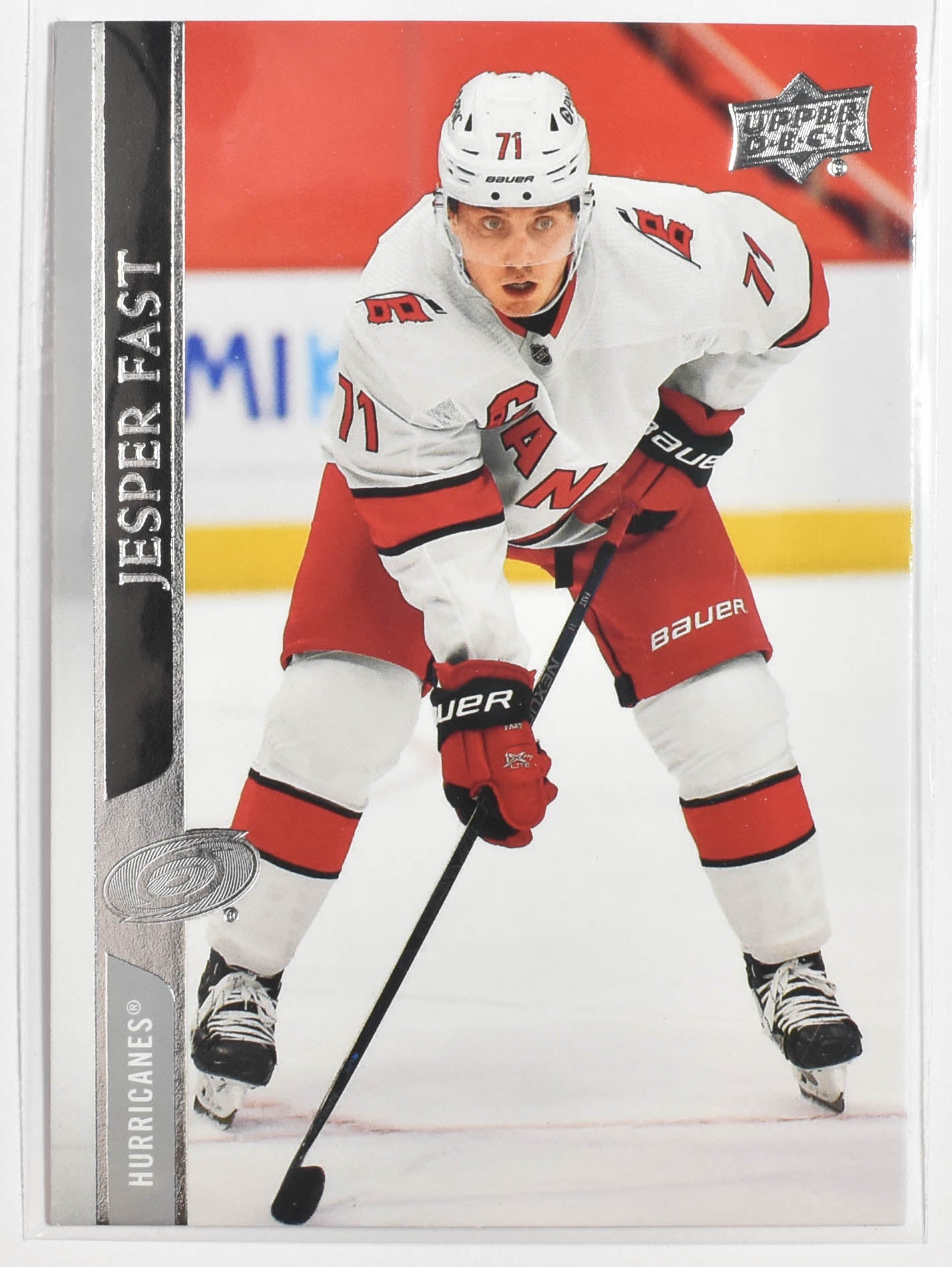 Jesper Fast 522 Carolina Hurricanes Upper Deck 2021 Extended Series