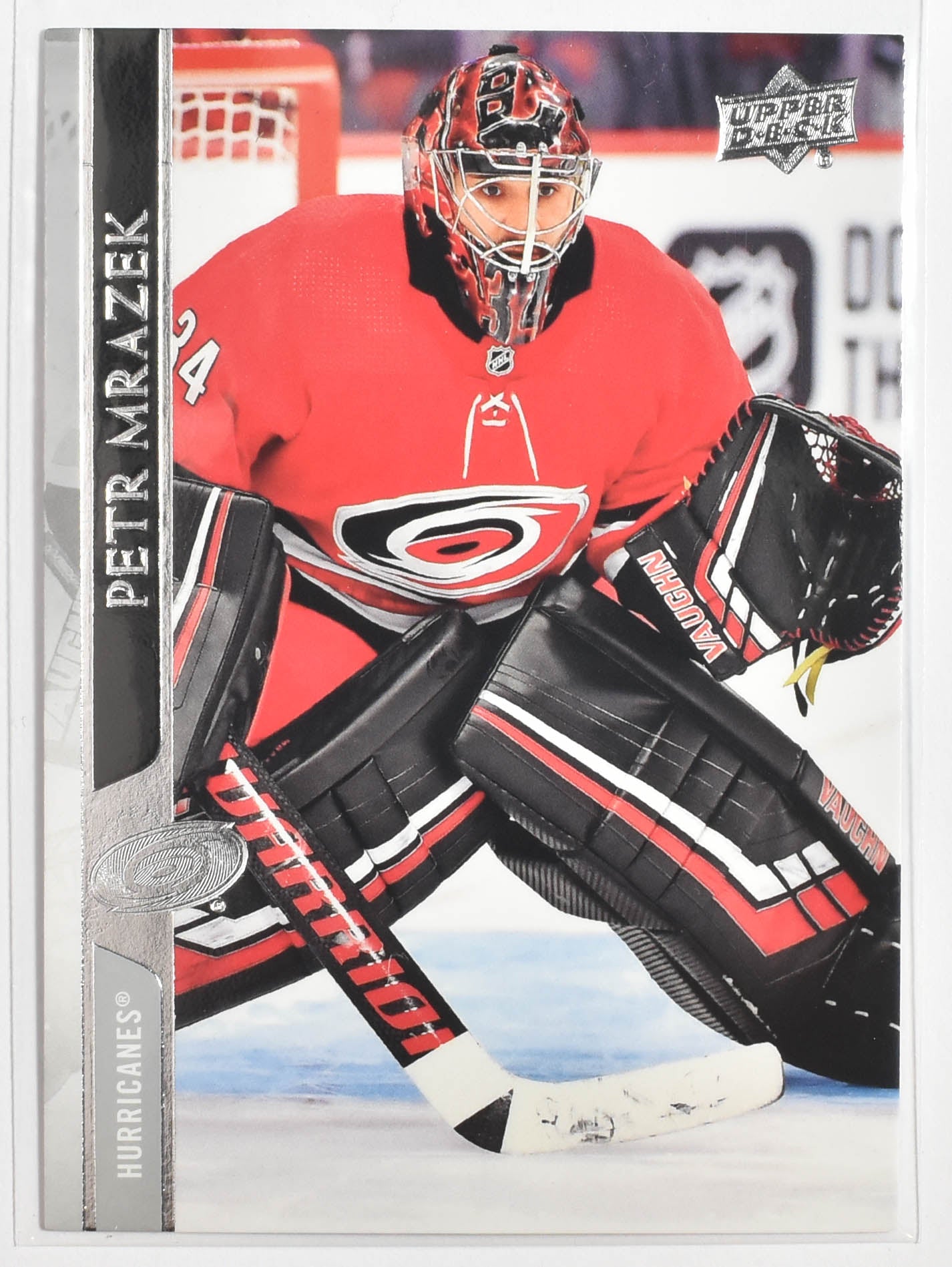 Petr Mrazek 33 Carolina Hurricanes Upper Deck 2021 Extended Series