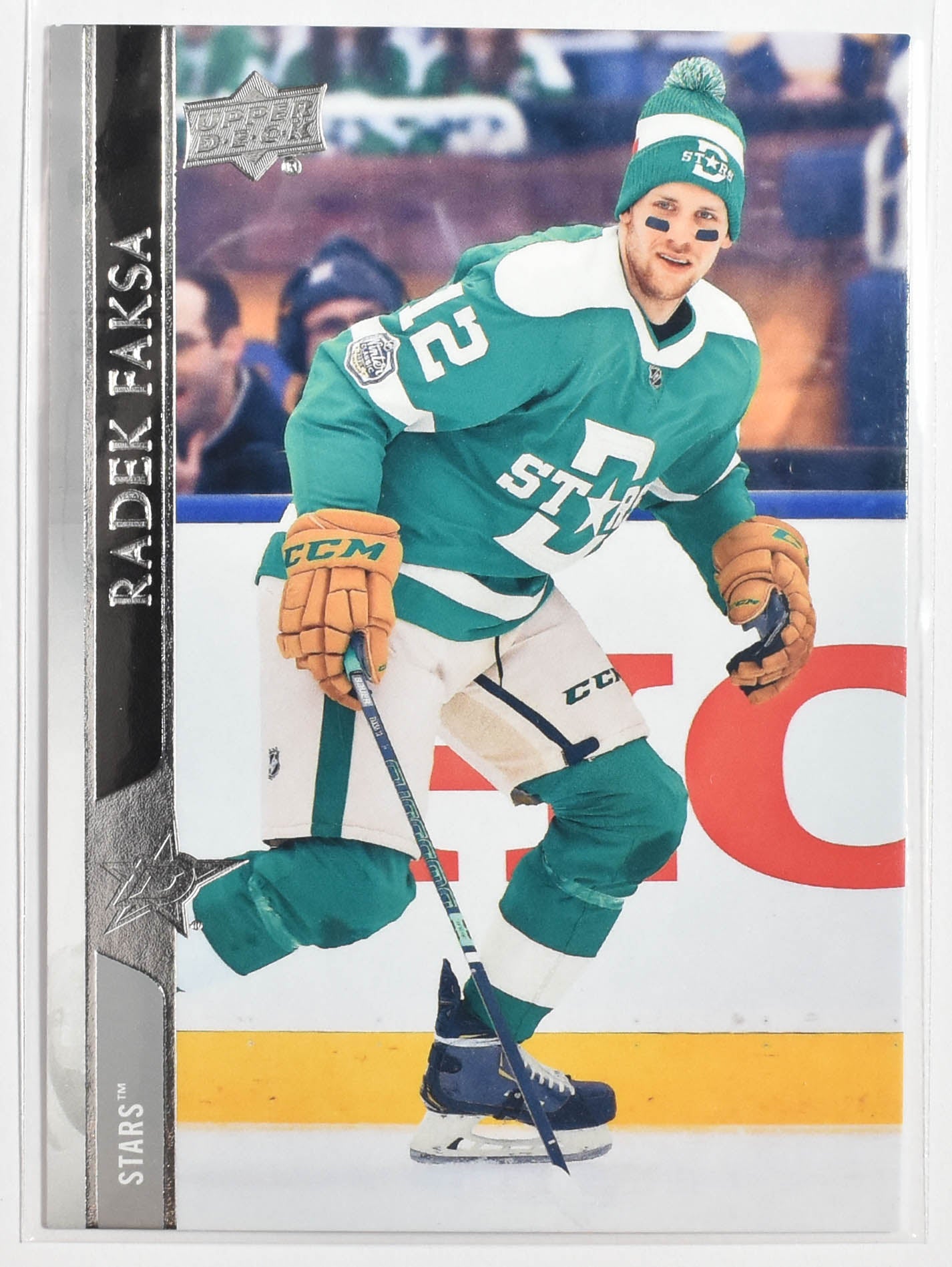 Radek Faksa 311 Dallas Stars Upper Deck 2021 Extended Series