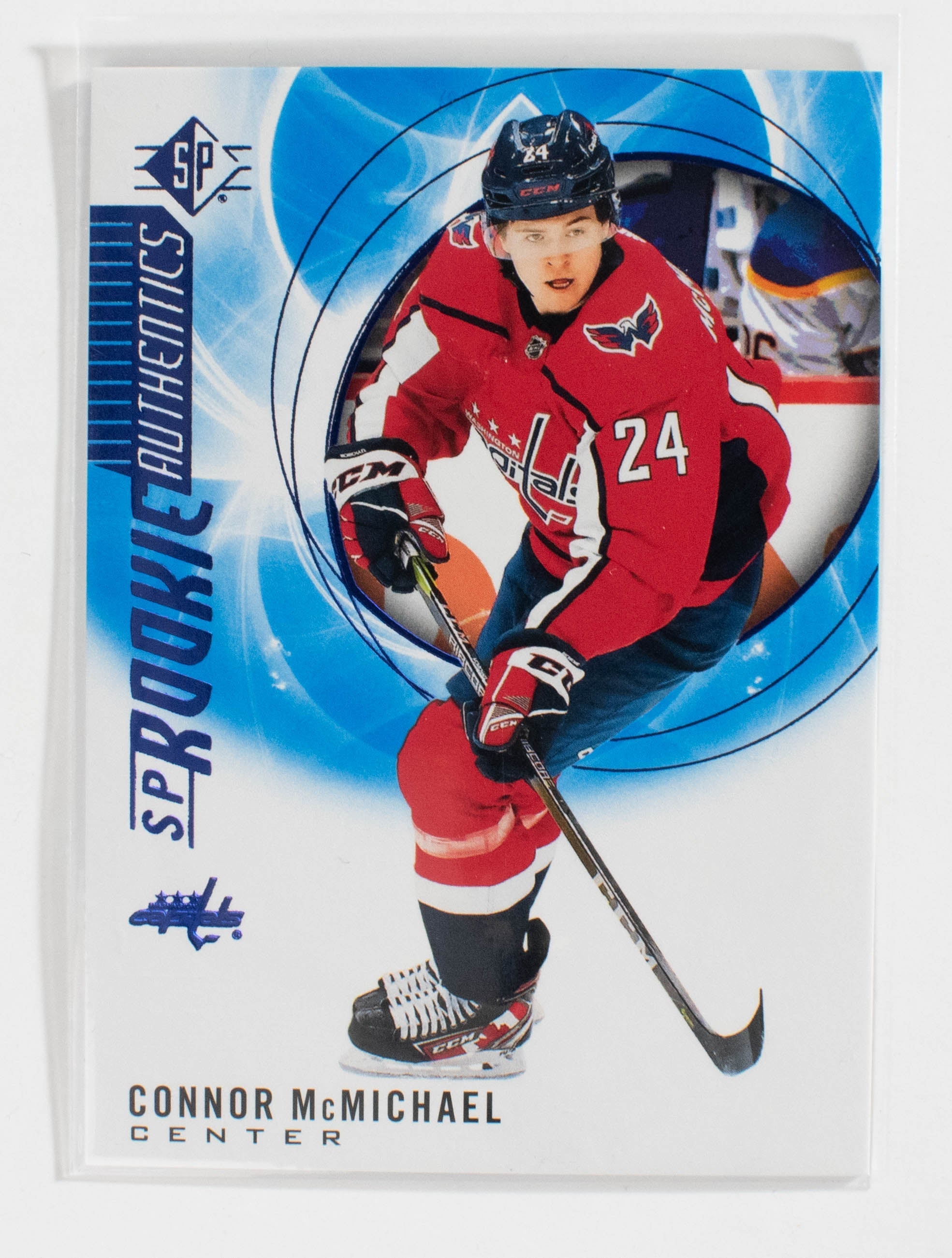 Connor McMichael 127 RC SP Authentics 2021 Hockey