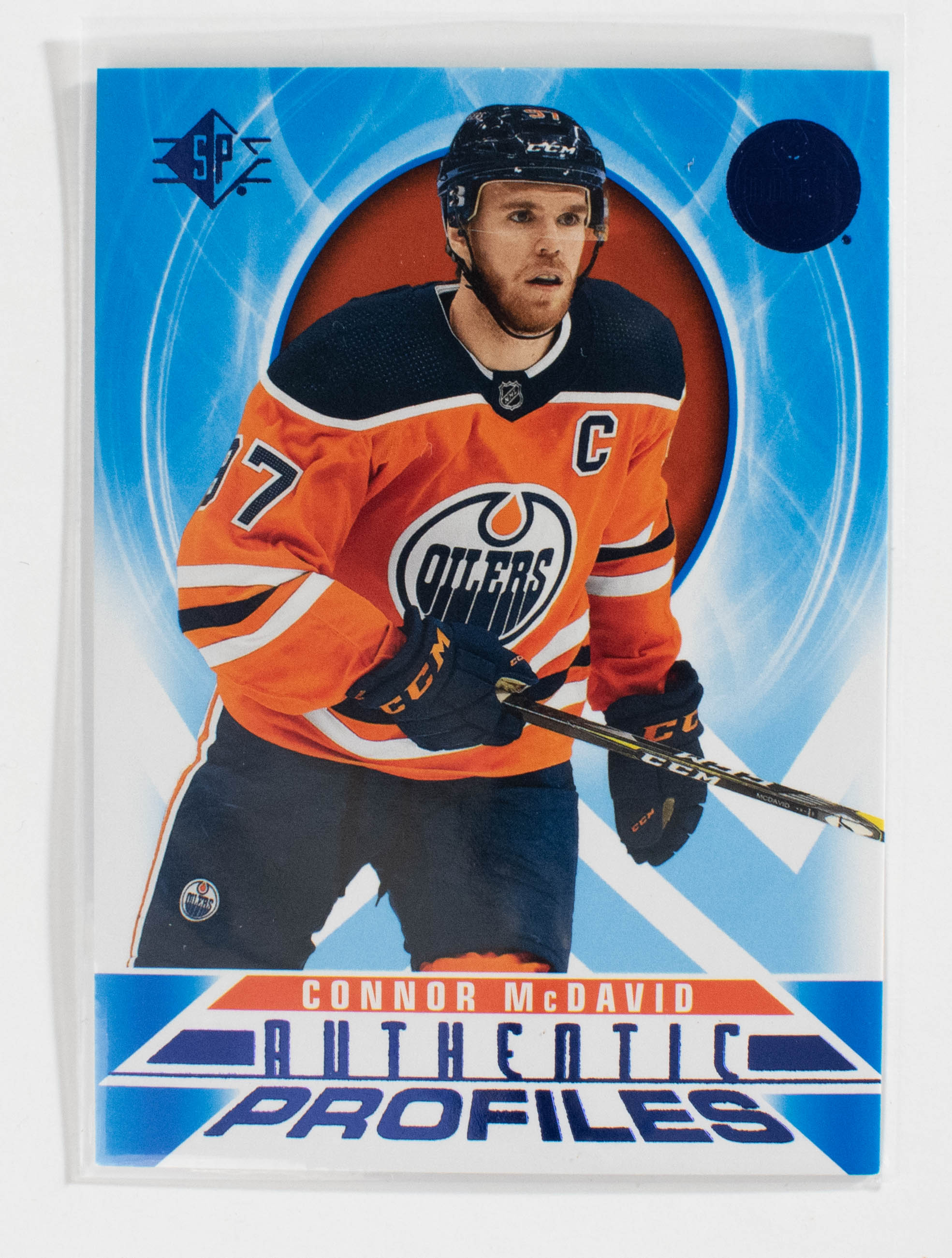 Connor McDavid AP-1 SP Authentics 2021 Hockey Oilers