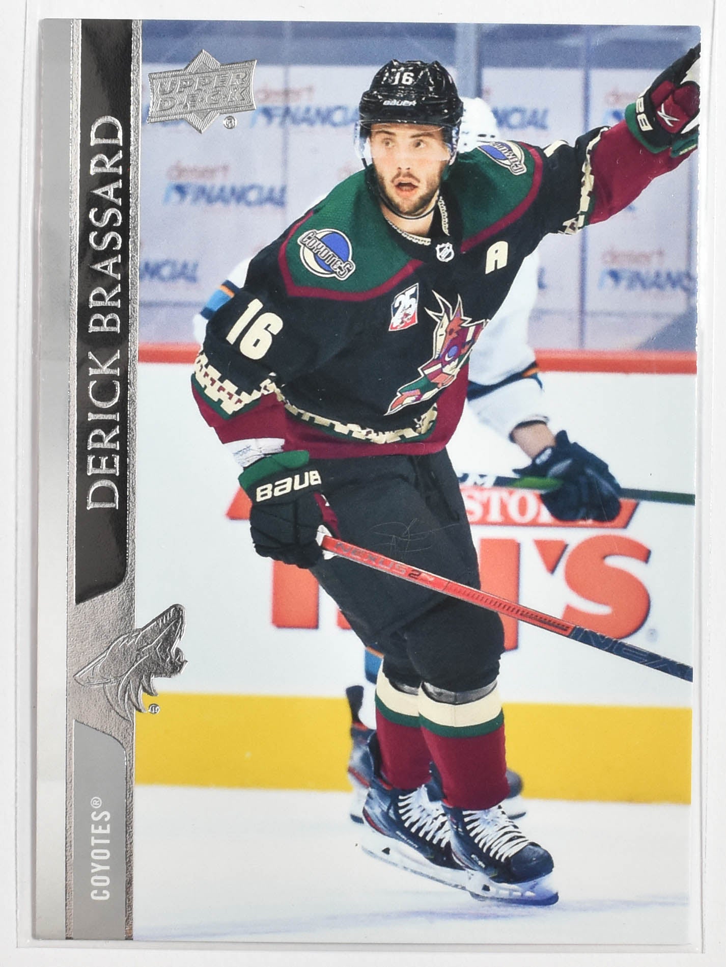 Derick Brassard 505 Arizona Coyotes Upper Deck 2021 Extended Series