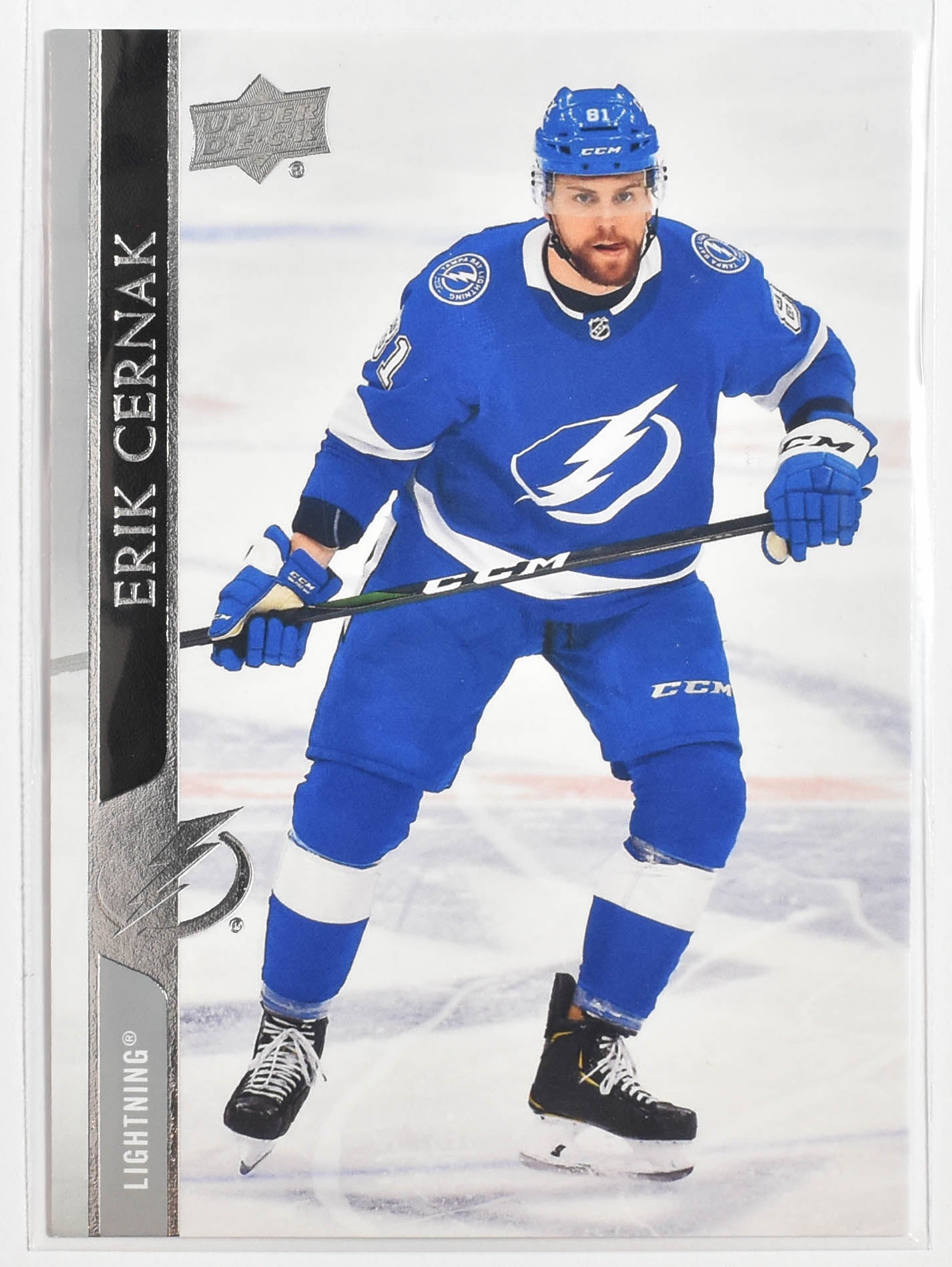 Erik Cernak 623 Tampa Bay Lightening Upper Deck 2021 Extended Series