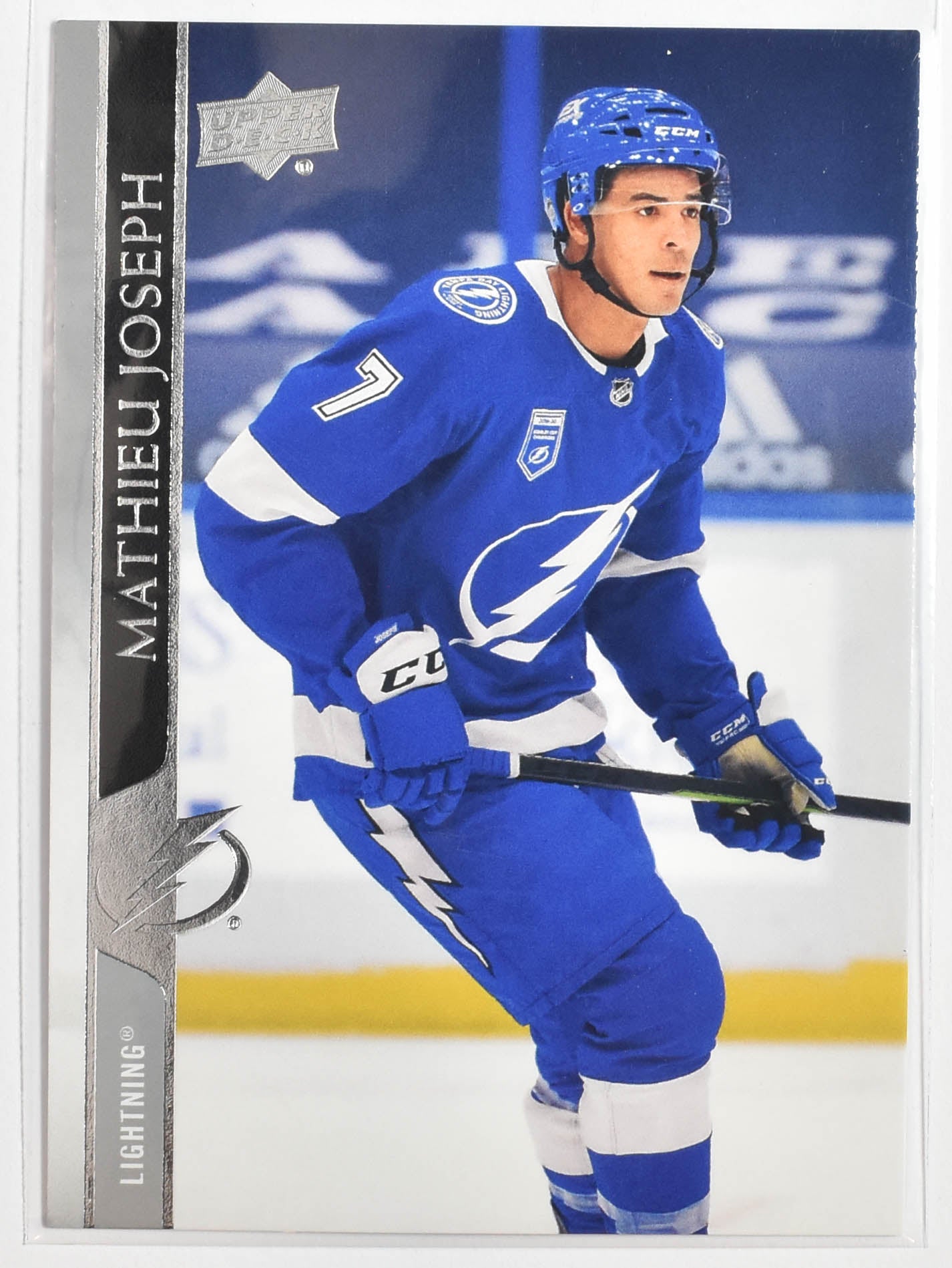 Mathieu Joseph 625 Tampa Bay Lightening Upper Deck 2021 Extended Series