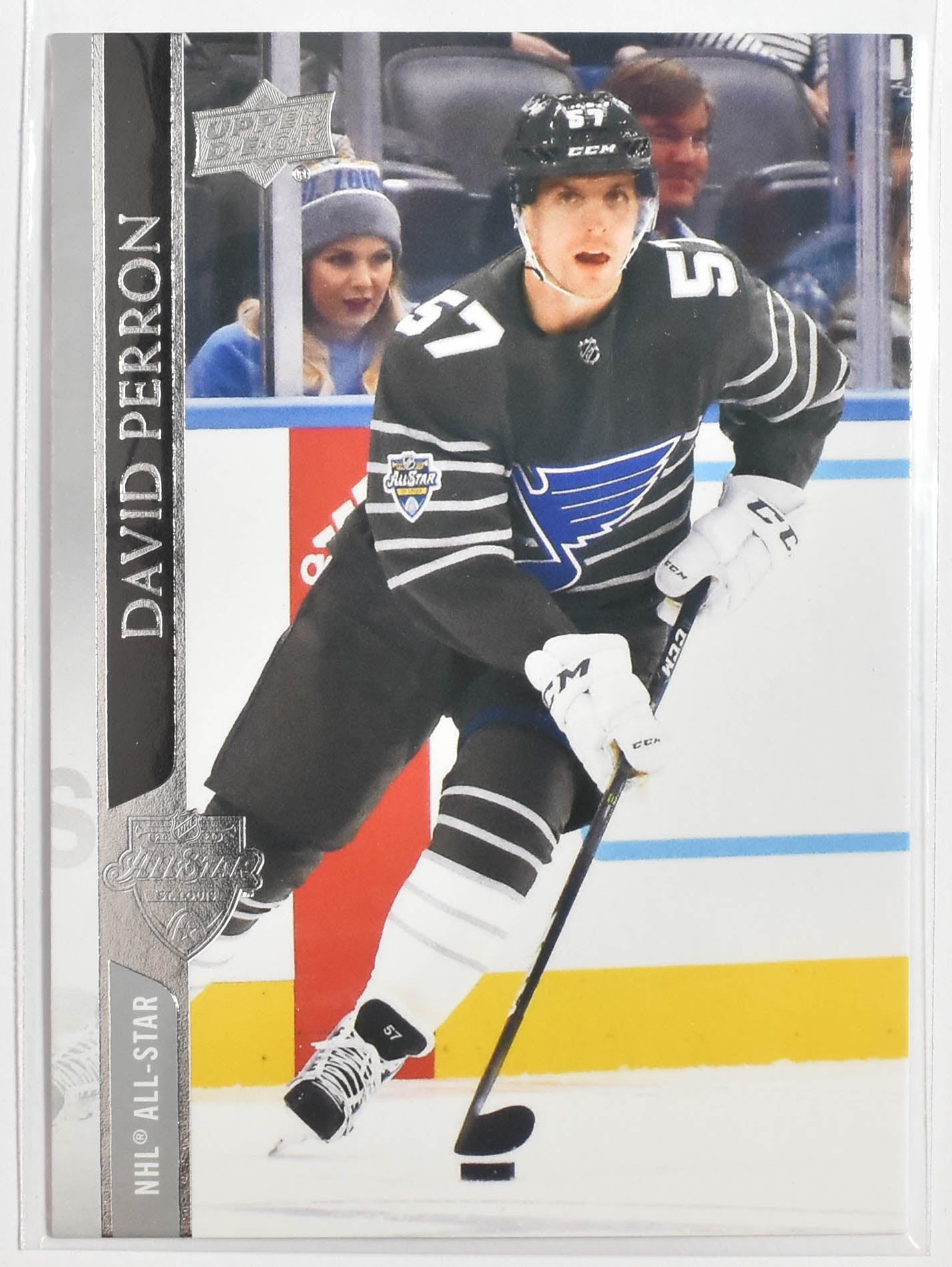 David Perron 660 All Stars St Louis Blues Upper Deck 2021 Extended Series