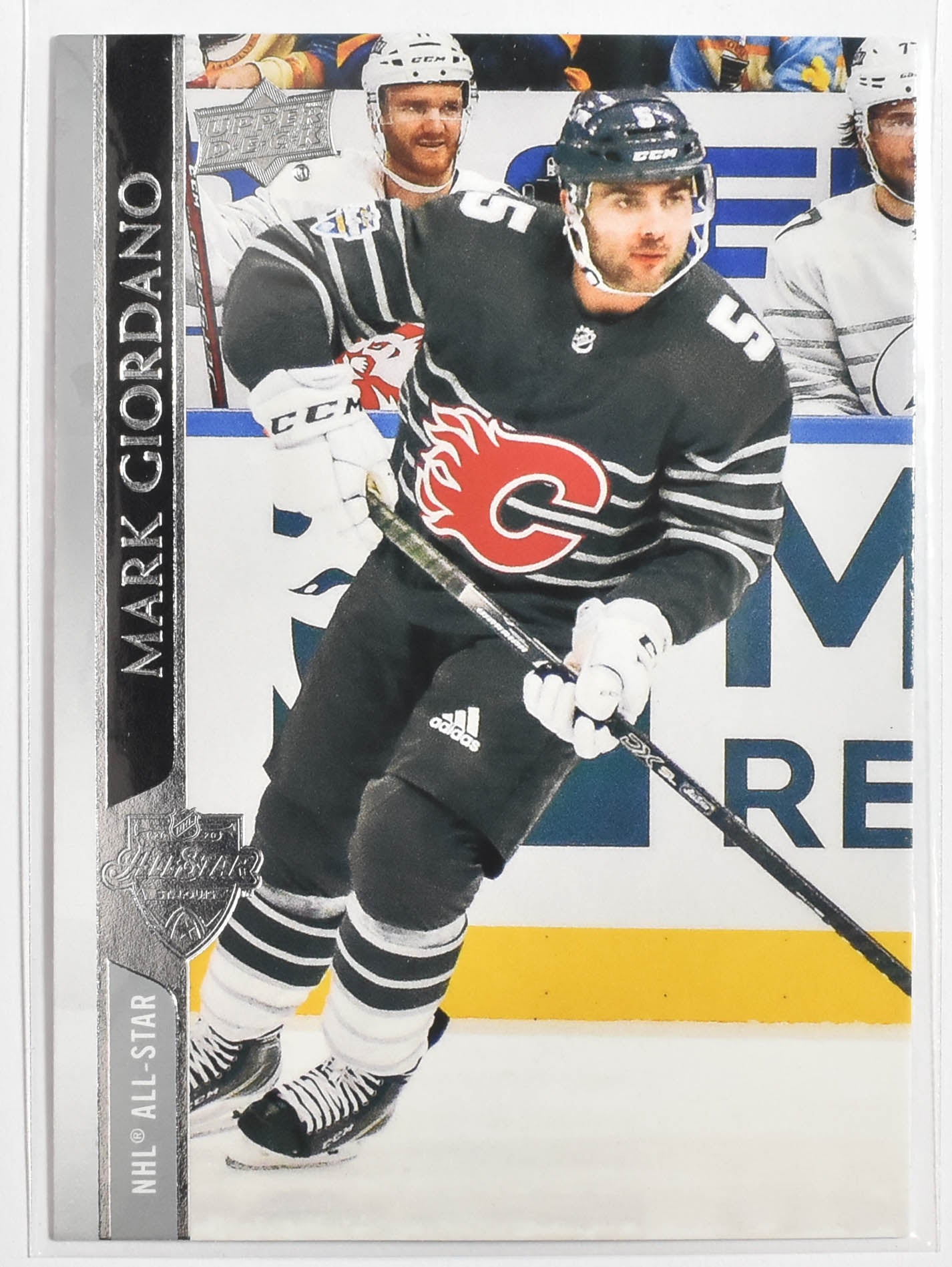 Mark Giordano 678 All Stars Calgary Flames Upper Deck 2021 Extended Series