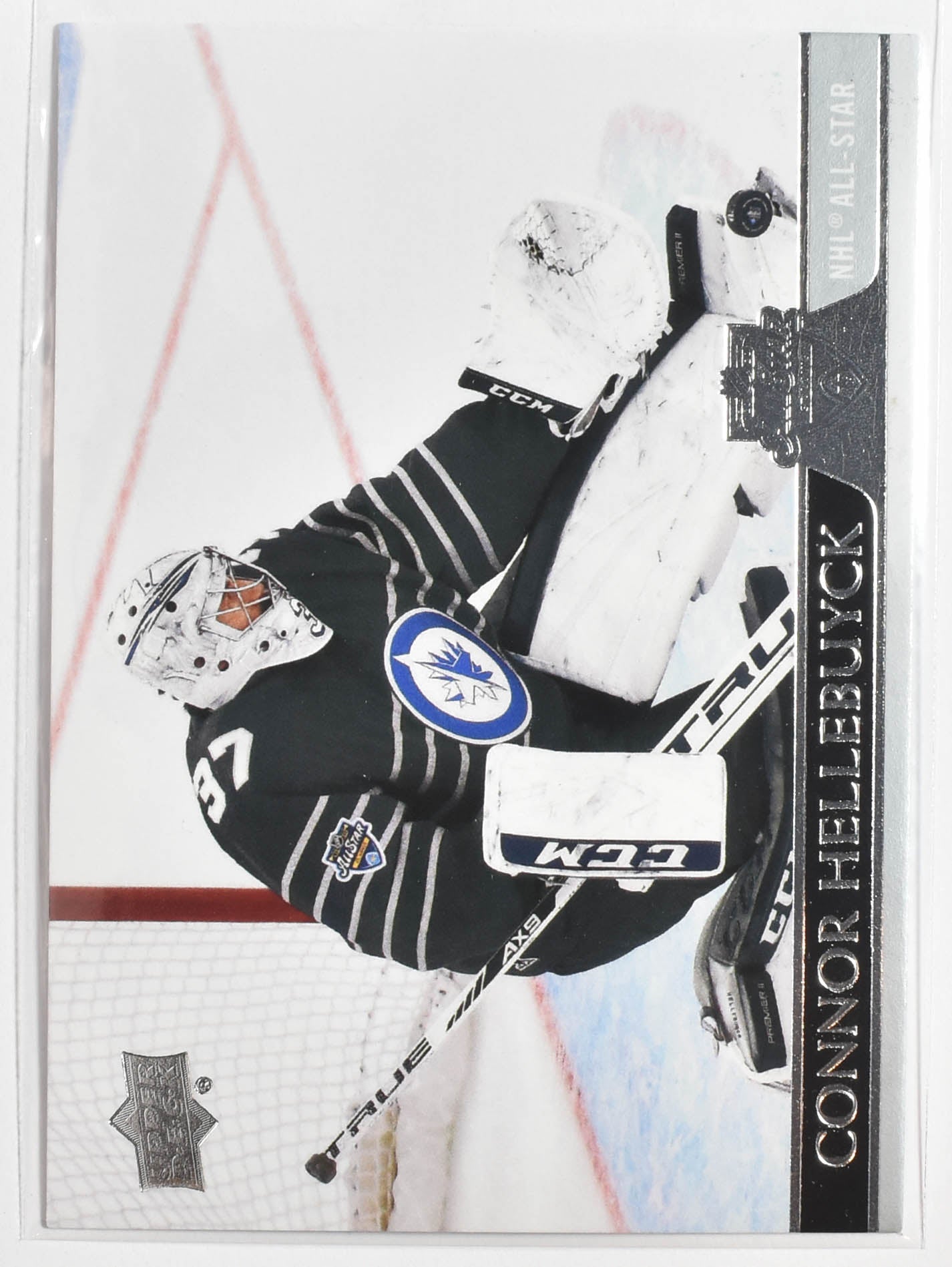 Connor Hellebuyck 656 All Stars Winnipeg Jets Upper Deck 2021 Extended Series