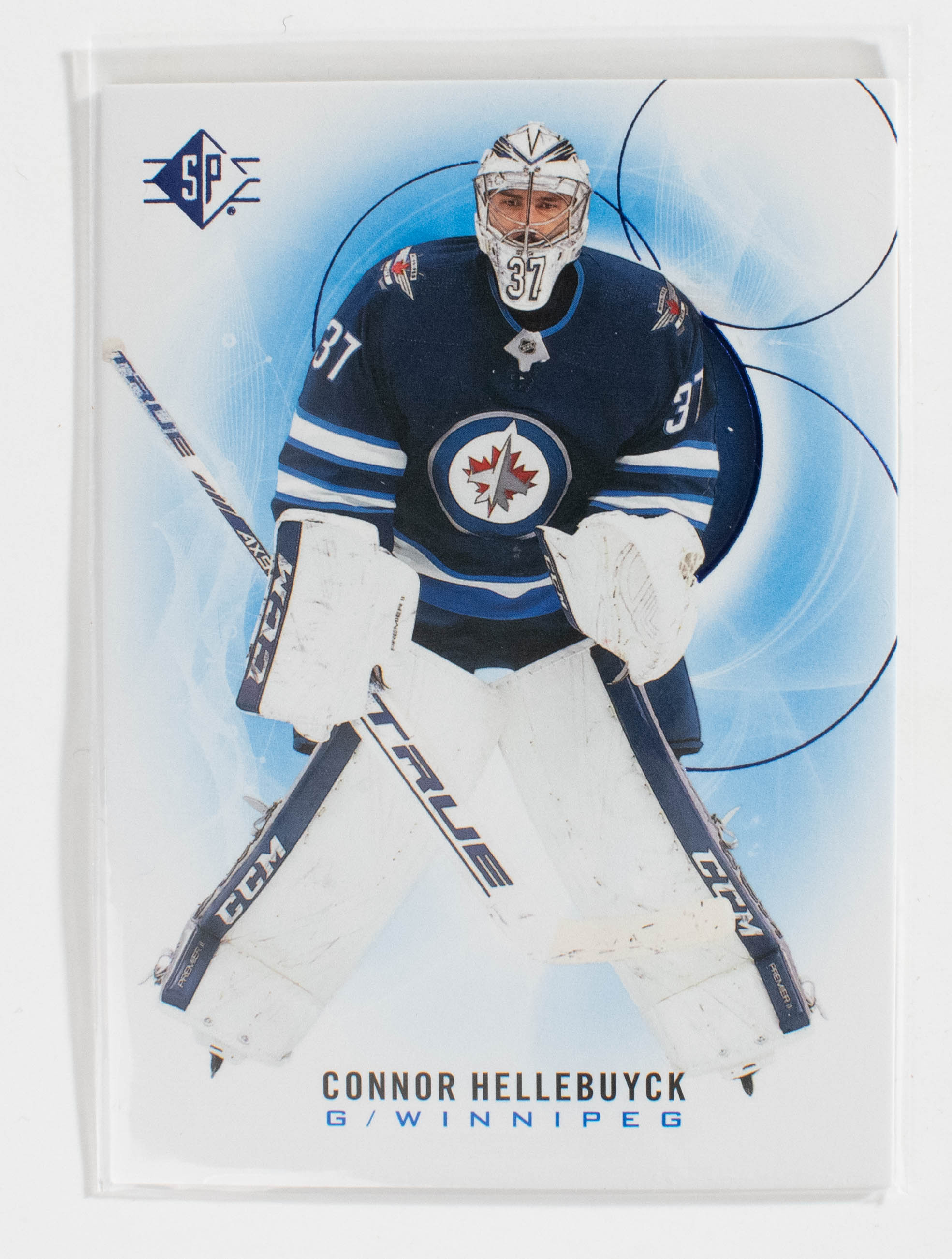 Connor Hellebuyck 71 SP Hockey 20-21 UD Jets