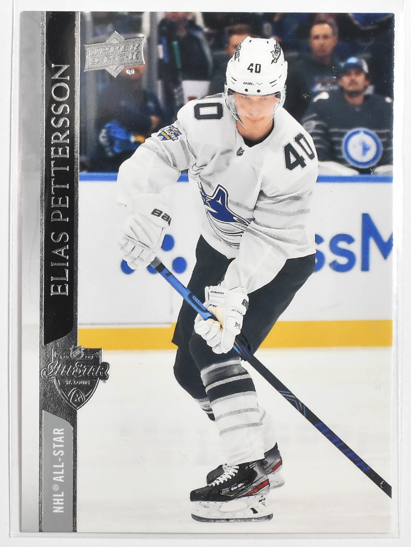Elias Pettersson 685 All Stars Vancouver Canucks Upper Deck 2021 Extended Series