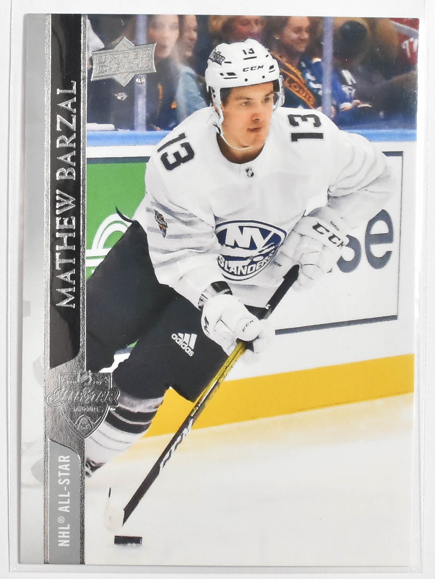 Mathew Barzal 666 All Stars New York Islanders Upper Deck 2021 Extended Series