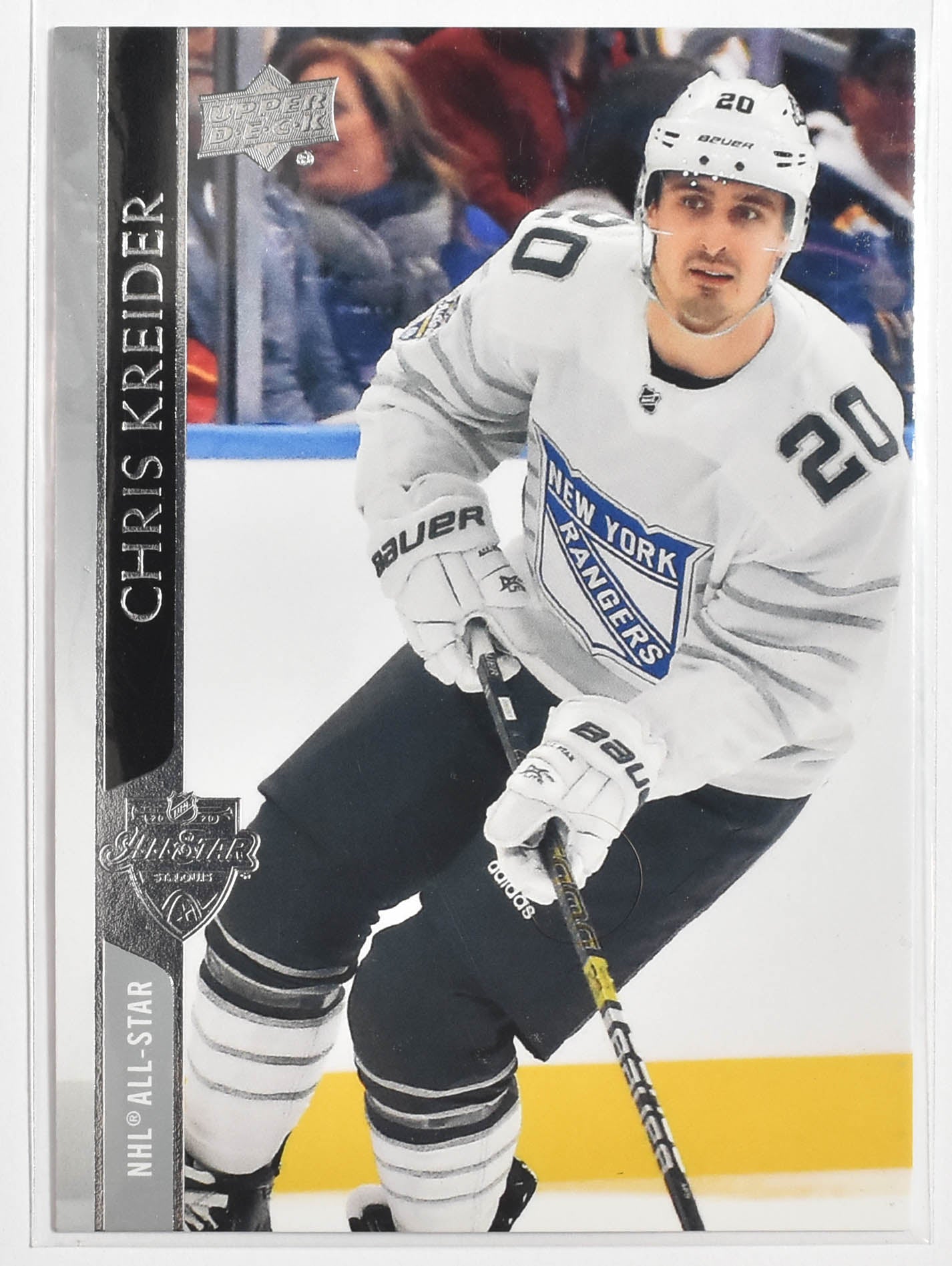 Chris Kreider 673 All Stars New York Rangers Upper Deck 2021 Extended Series