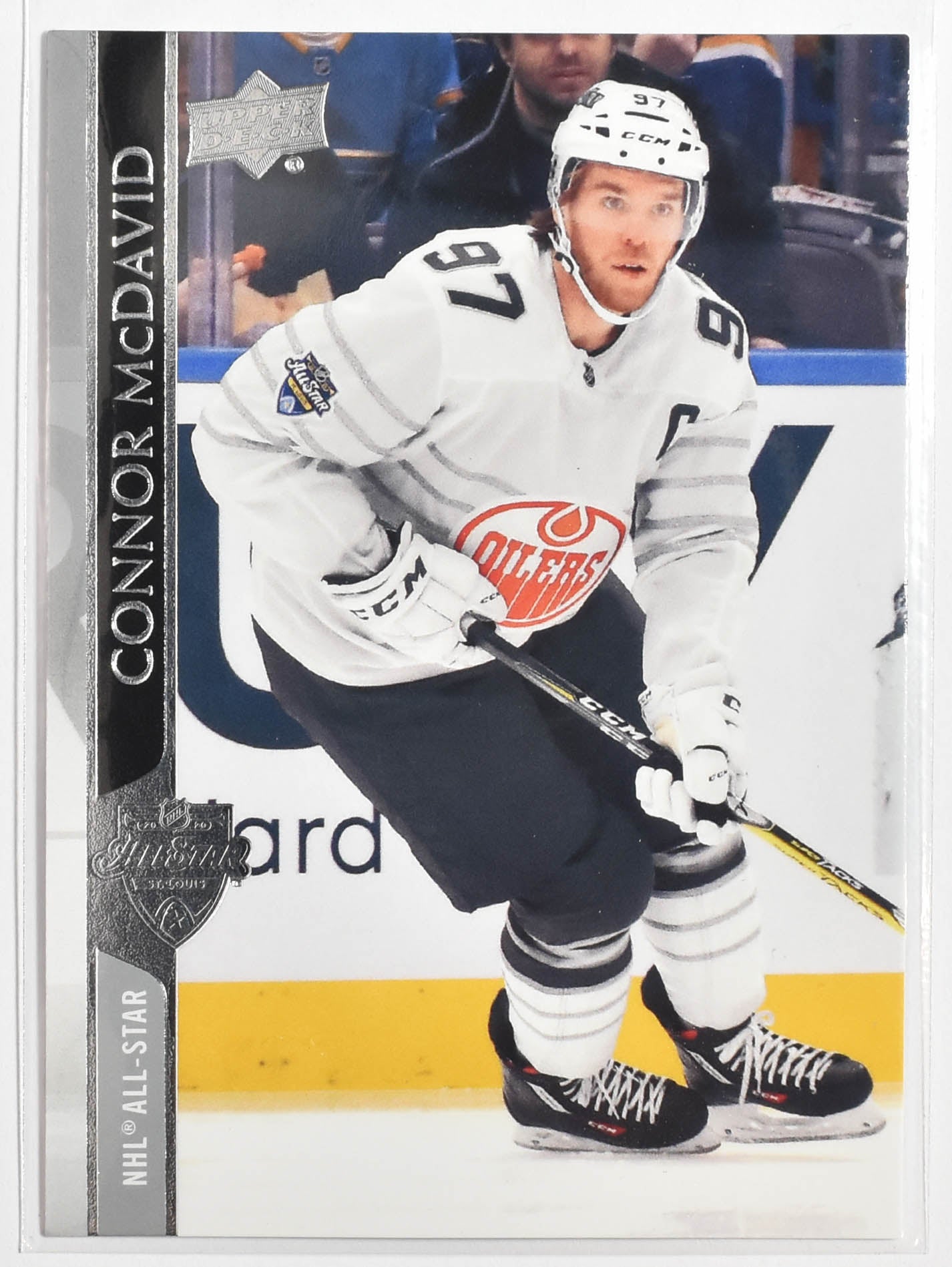 Connor McDavid 683 All Stars Edmonton Oilers Upper Deck 2021 Extended Series